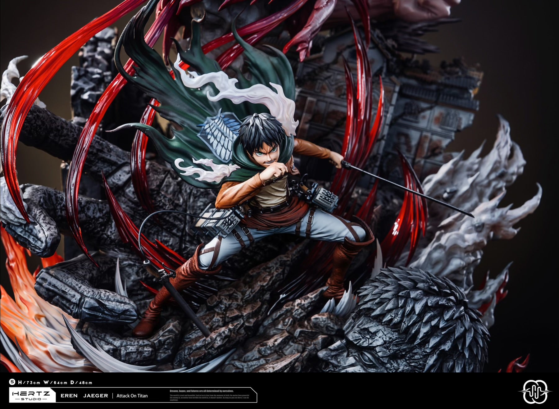 ❤e.r.e.n.a♡様❤ご専用❤8月11日ご購入品❤ Attack on Titan Hertz Studio Eren Jaeger – ClubHouse Statues