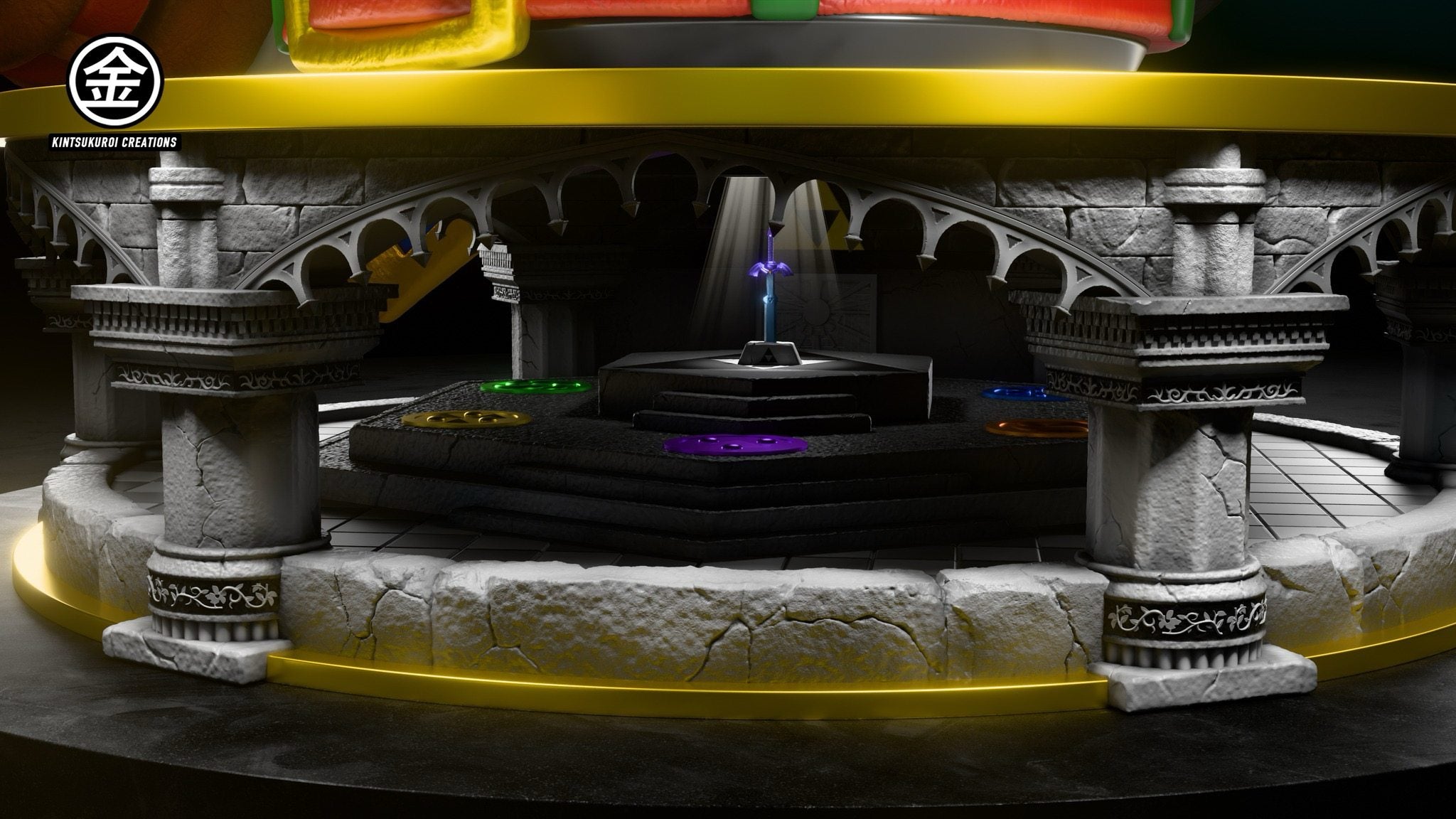 The Legend of Zelda Kintsukuroi Creations Oot Adult Link x Oot