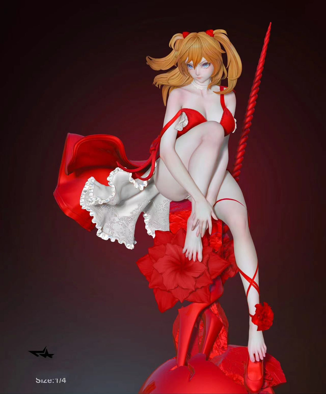 Neo Genesis Evangelion LengShi Studio Asuka Resin Statue