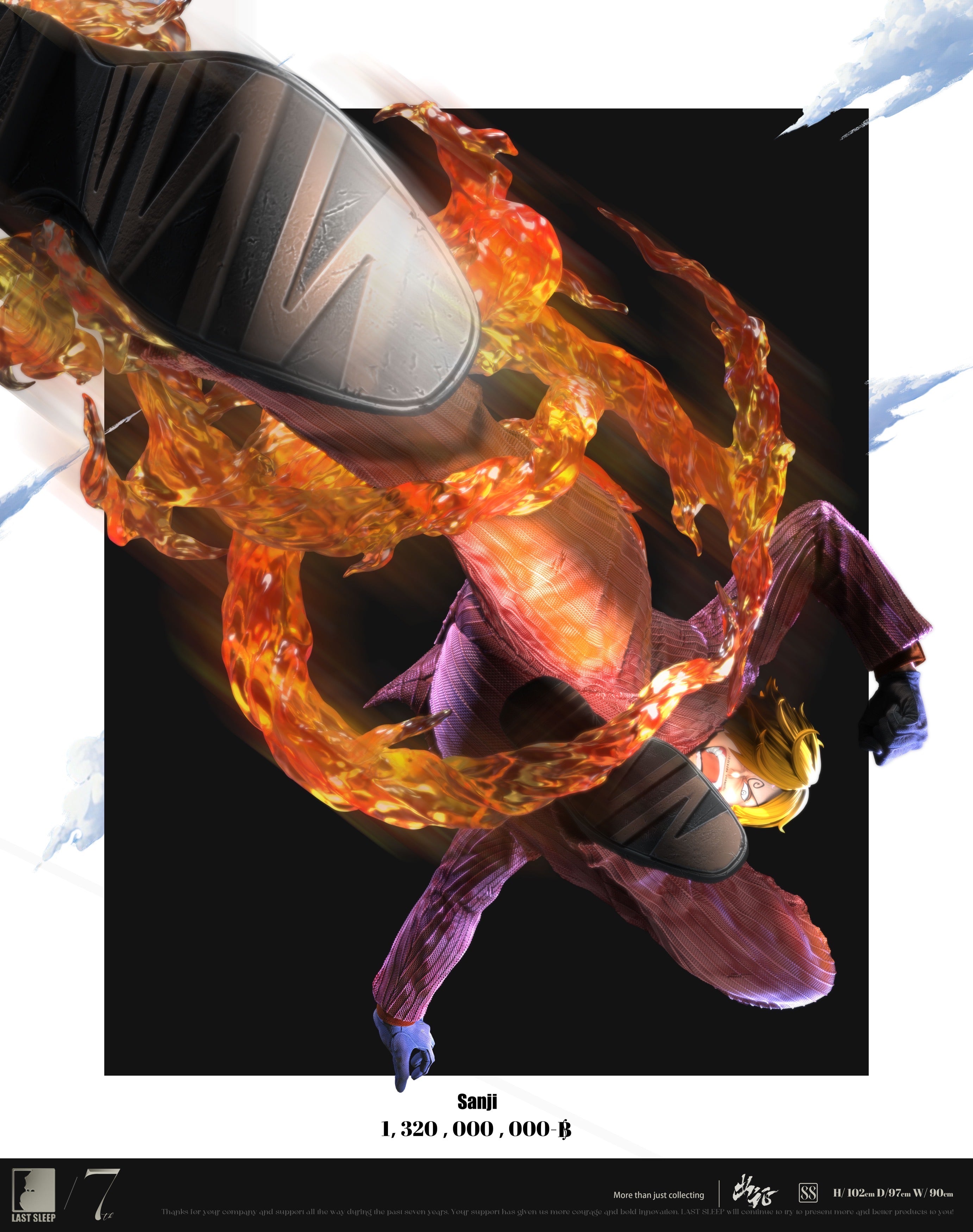 Last Sleep Studio 白ひげ 1/4 ワンピース OnePiece Last Sleep Studio 白ひげ 1/4 ワンピース OnePiece Last Sleep