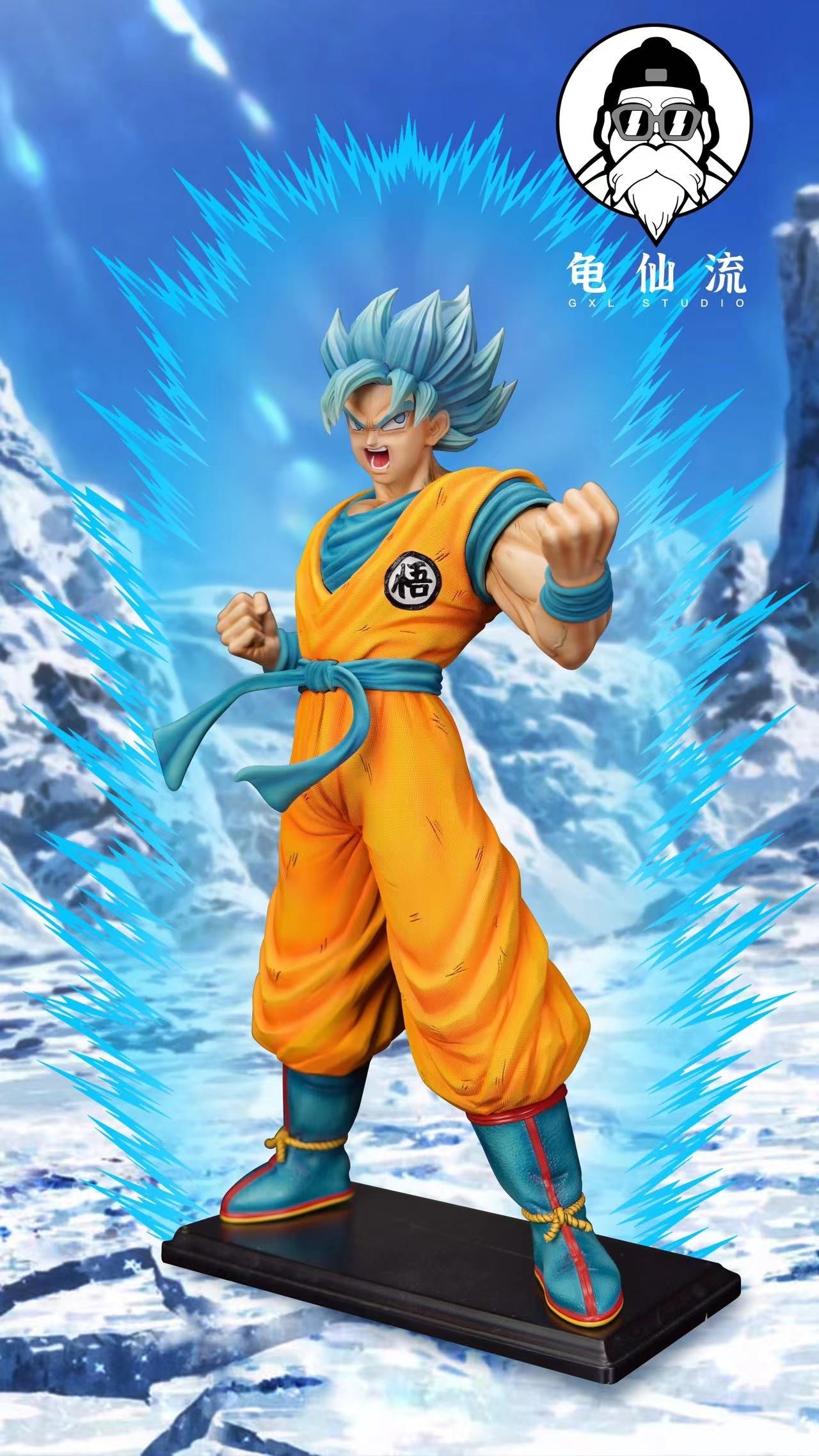 Dragon Ball GXL Studio Super Saiyan SS Blue Son Goku – ClubHouse