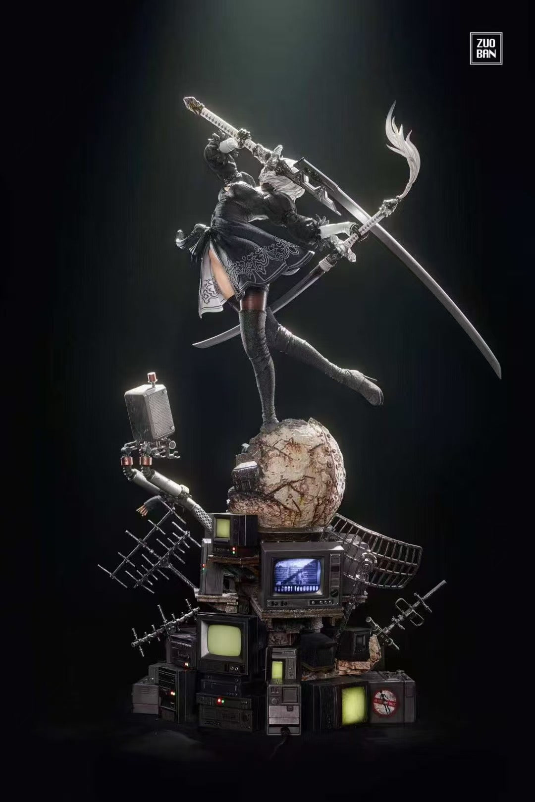 NieR: Automata 2B スタチュー NieR Automata Imagination Studio 2B Resin Statue – ClubHouse Statues