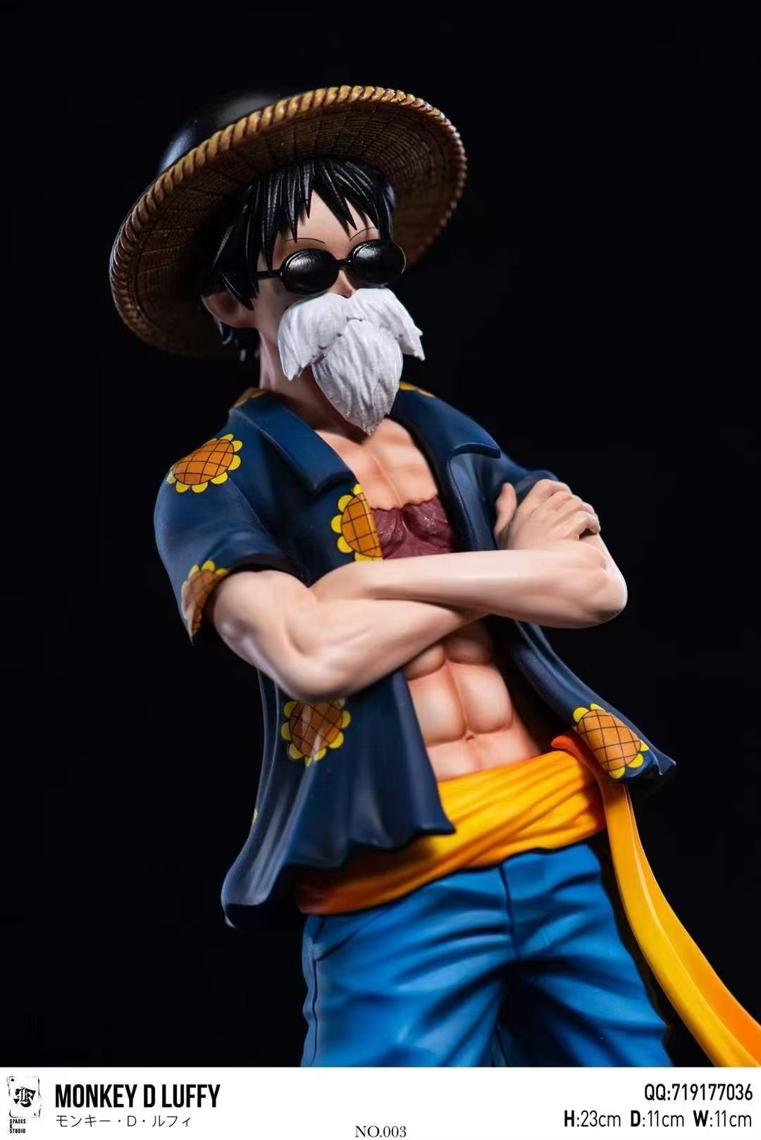 One Piece Spades K Studio Luffy Straw Hat – ClubHouse Statues