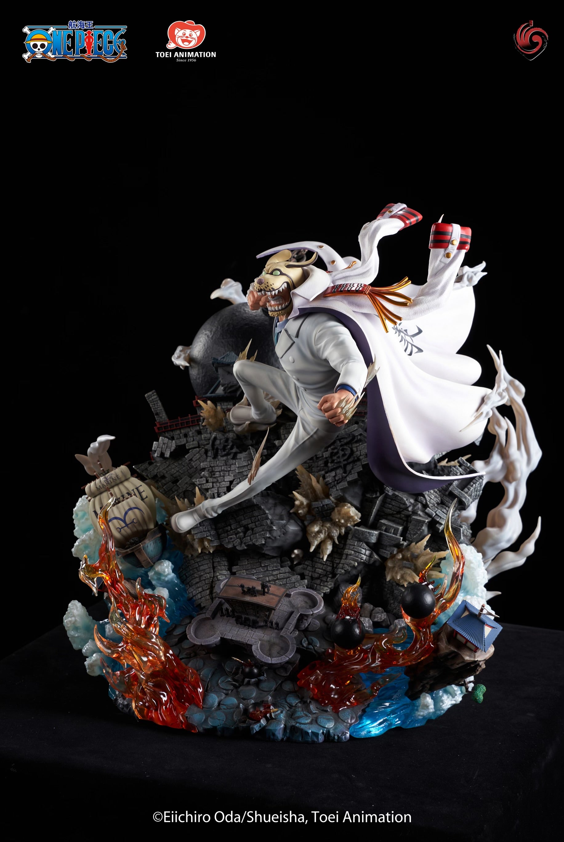 GARROS OF THE SOUTH フィギュア One Piece Toei Animation x Unlimted Studio Monkey D. Garp Licensed