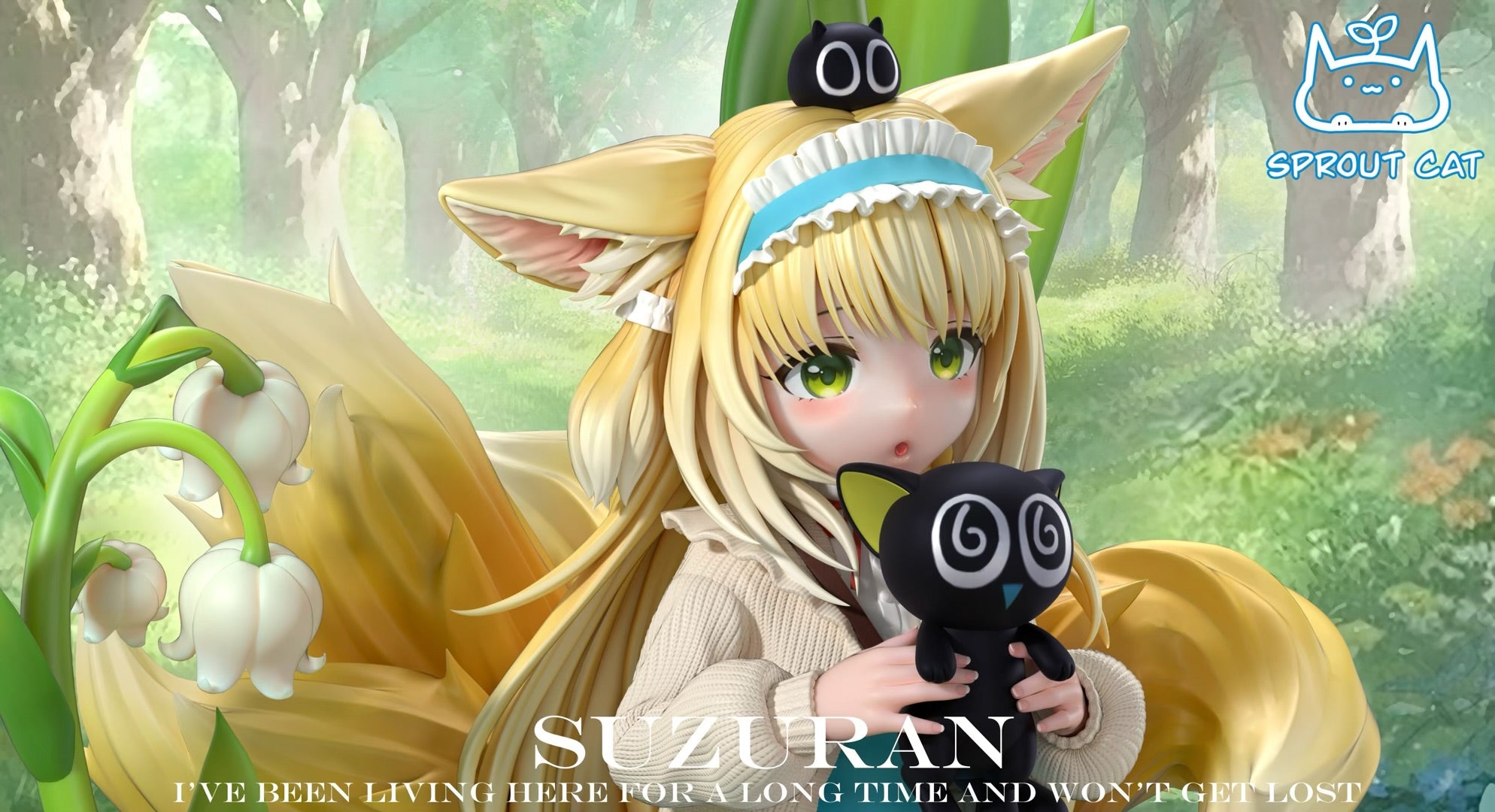 Arknights Sprout Cat Studio Suzuran – ClubHouse Statues