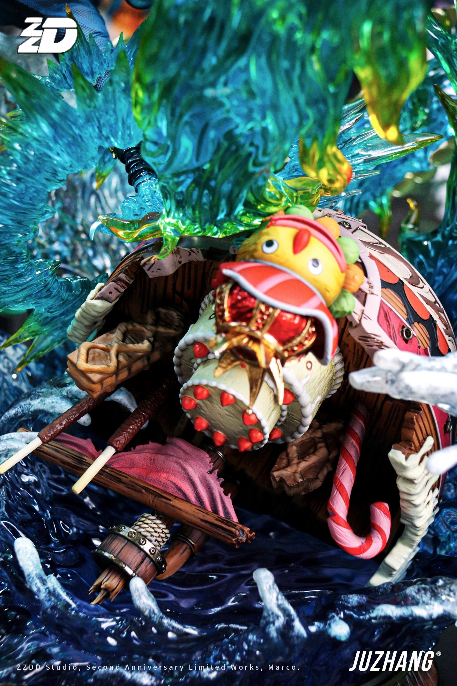【THE MOZZ】Herb diagonal one-piece PRE-ORDER ZZDD Studio - One Piece #4 Phoenix Marco Statue(GK)