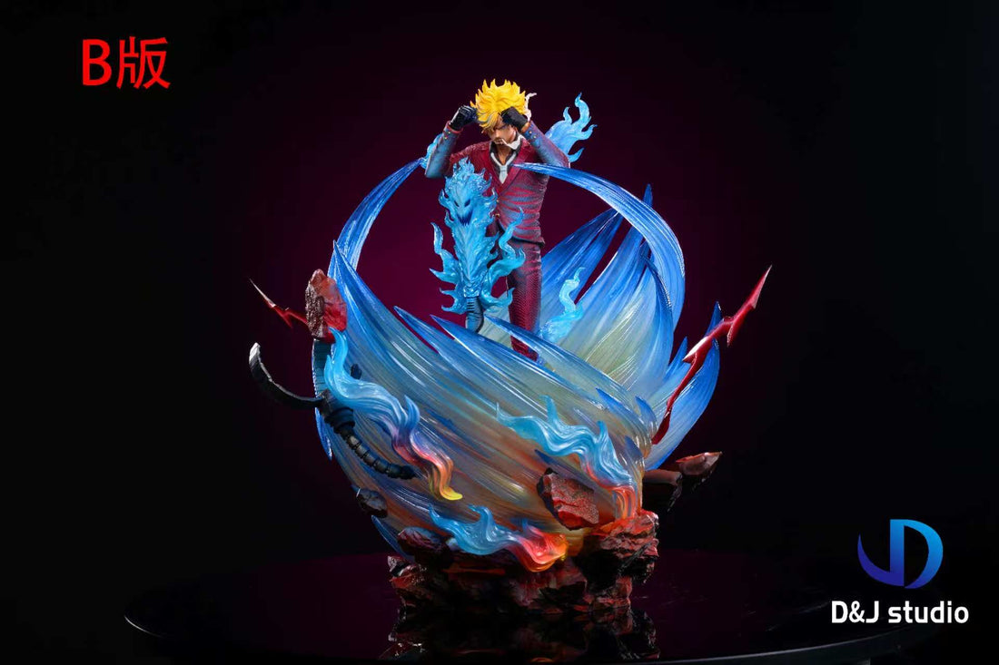 One Piece D&J Studio Vinsmoke Sanji Resin Statue