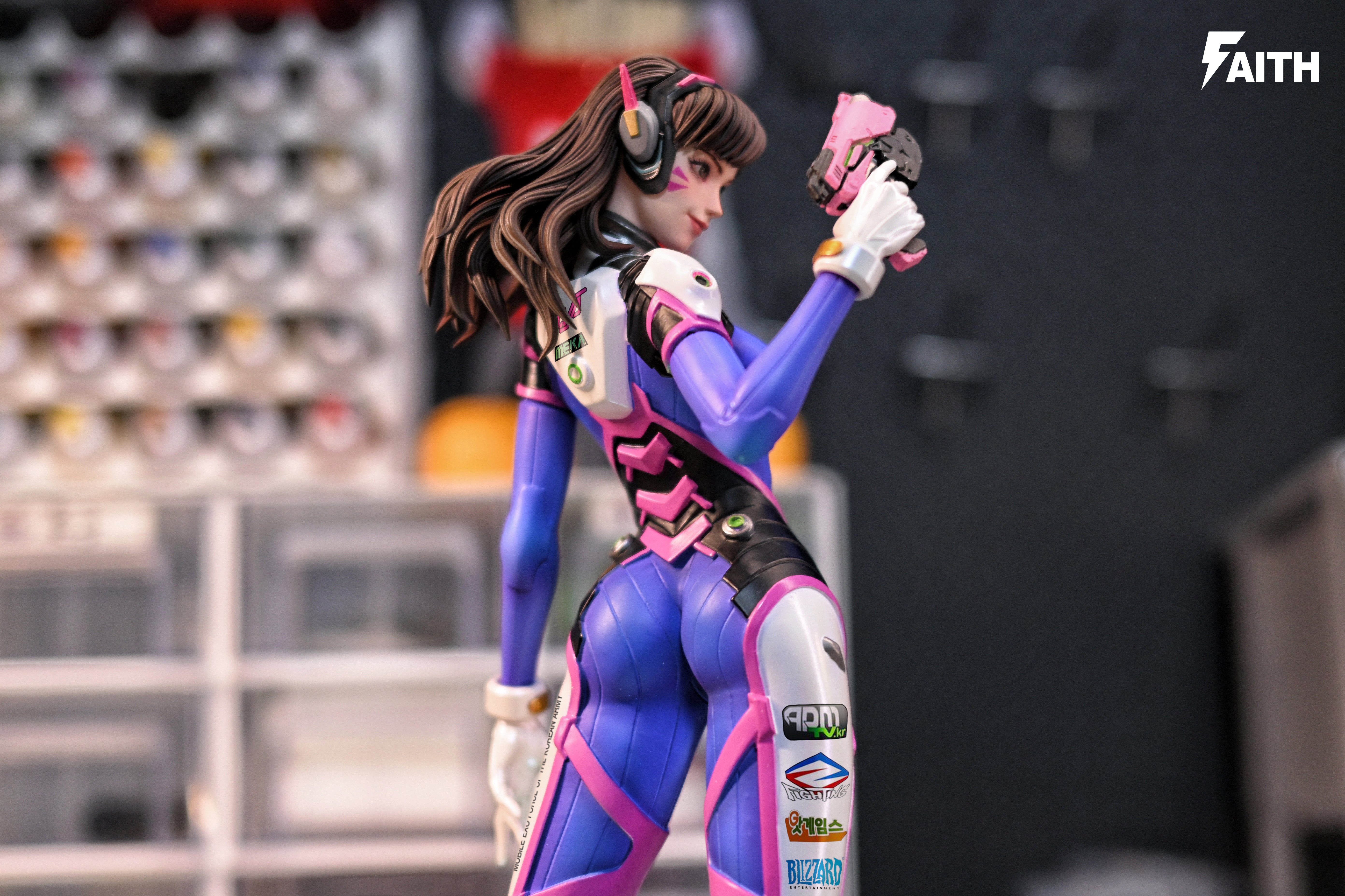 Overwatch Faith Studio Dva – ClubHouse Statues