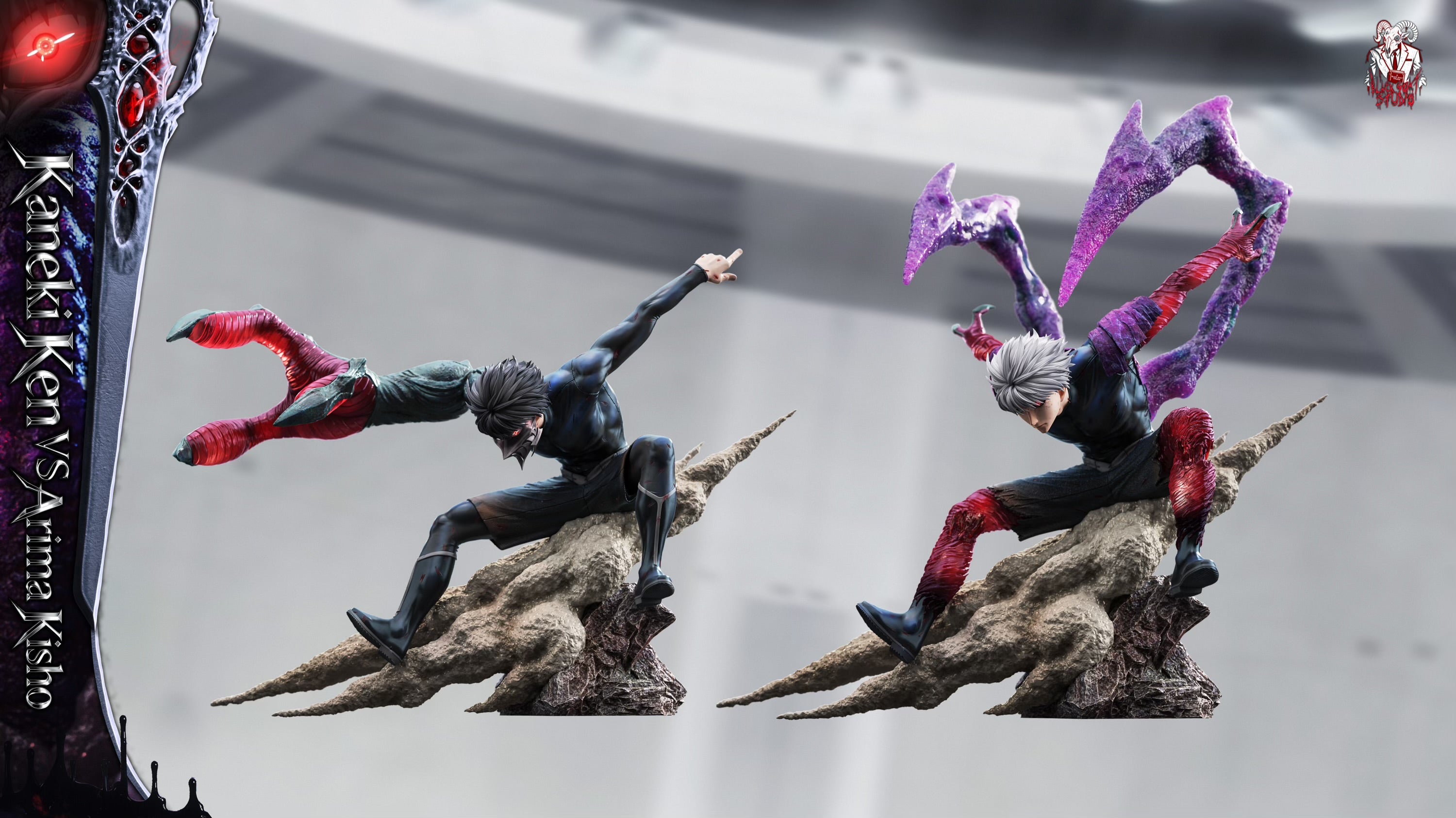 Tokyo Ghoul Black Goat Studio Kaneki Ken Vs Arima Kisho