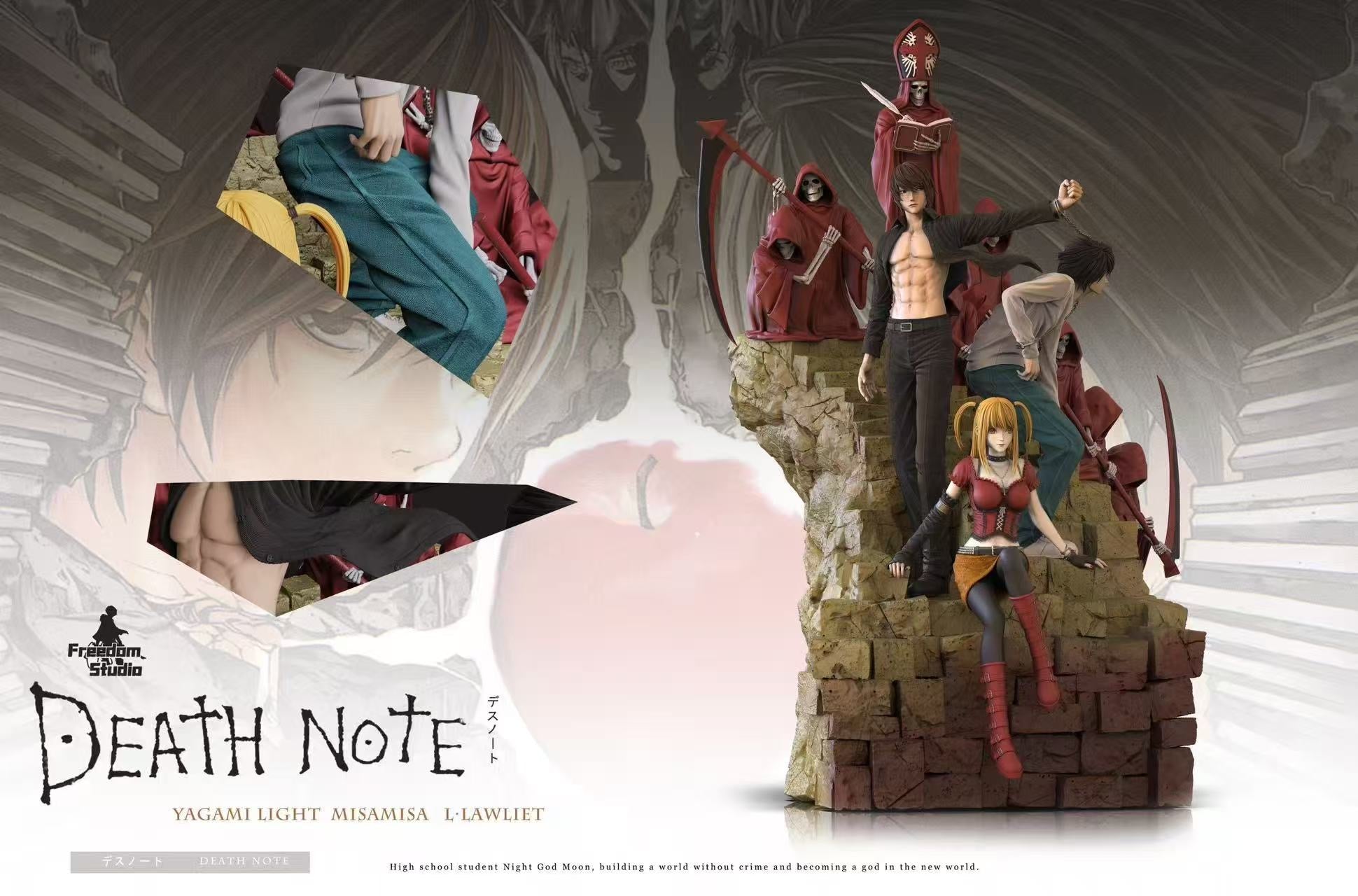 Death Note Freedom Studio Light Yagami x L x Misa Amane
