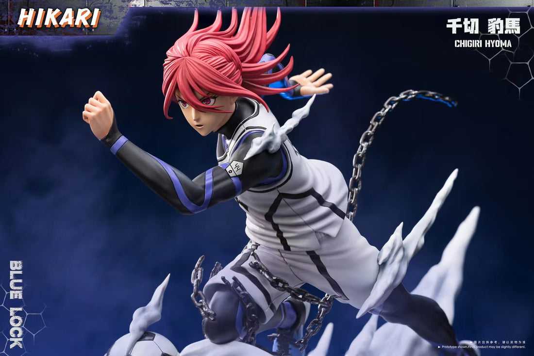 Blue Lock Hikari Studio Chigiri Hyoma Resin Statue