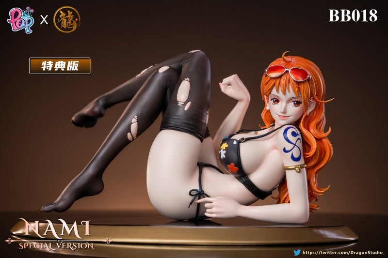 ワンピース　 Dragon x POP Studio ナミ　ガレージキット One Piece Dragon x POP Studio Nami V3 Resin Statue – ClubHouse Statues