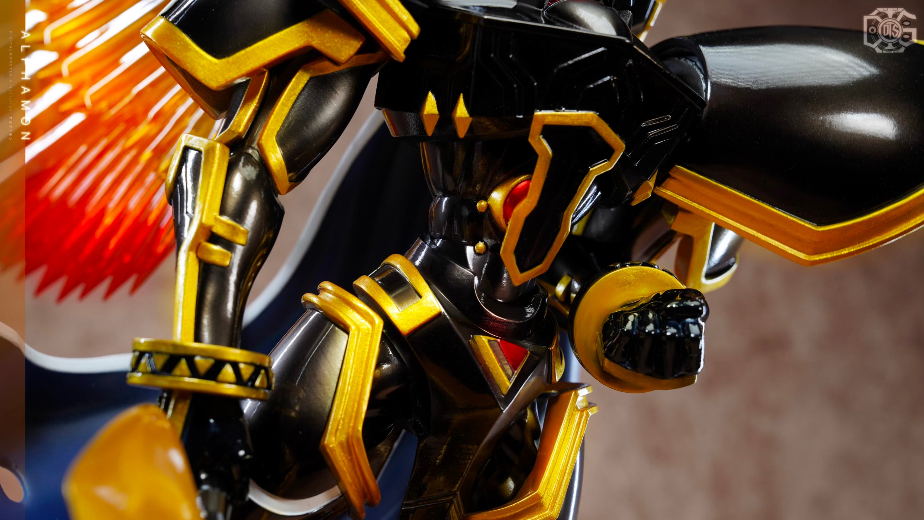 Digimon DIGITAL TOY Studio Royal Knights Alphamon Resin Statue