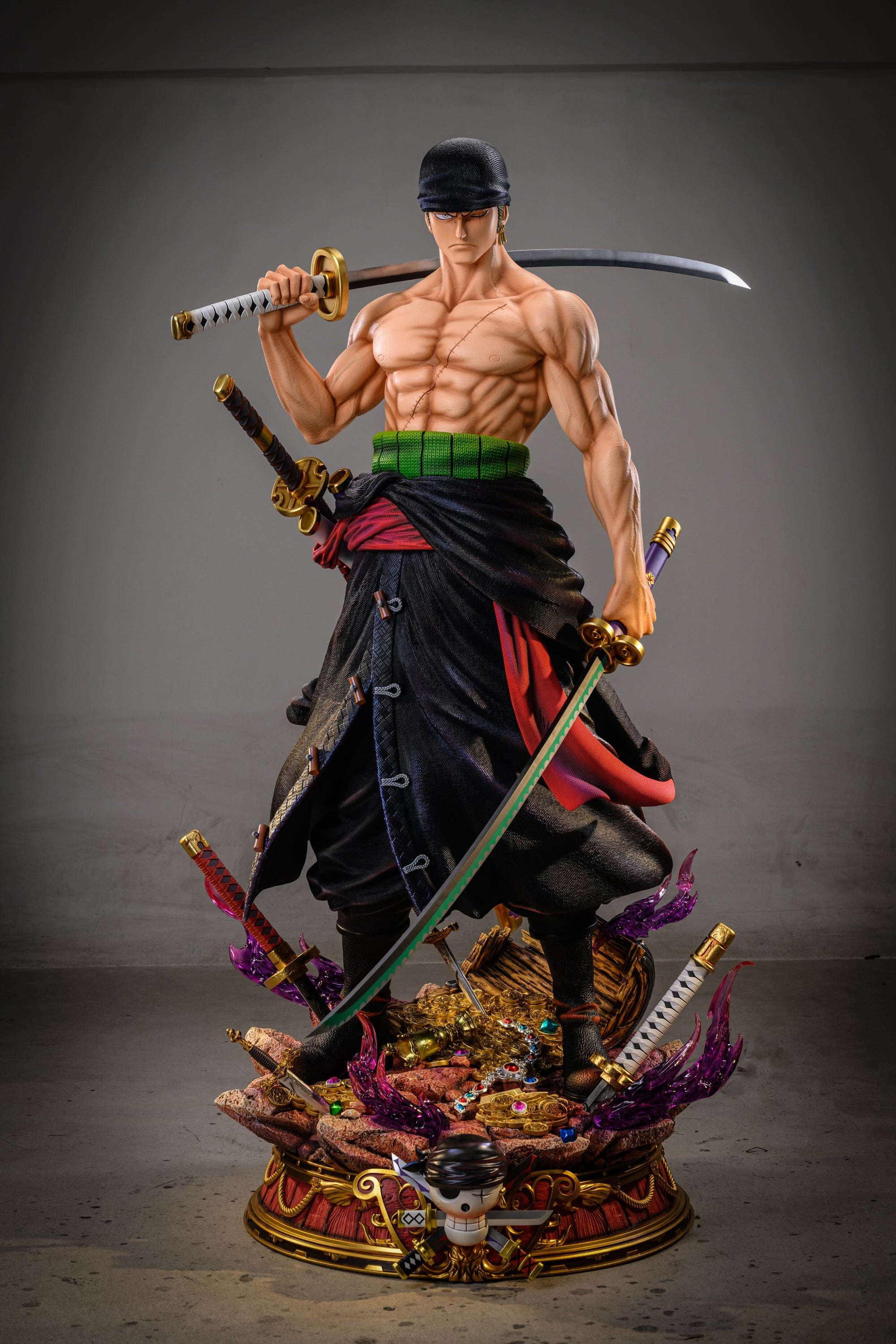 One Piece LX Studio Roronoa Zoro V3 Lifesize – ClubHouse Statues