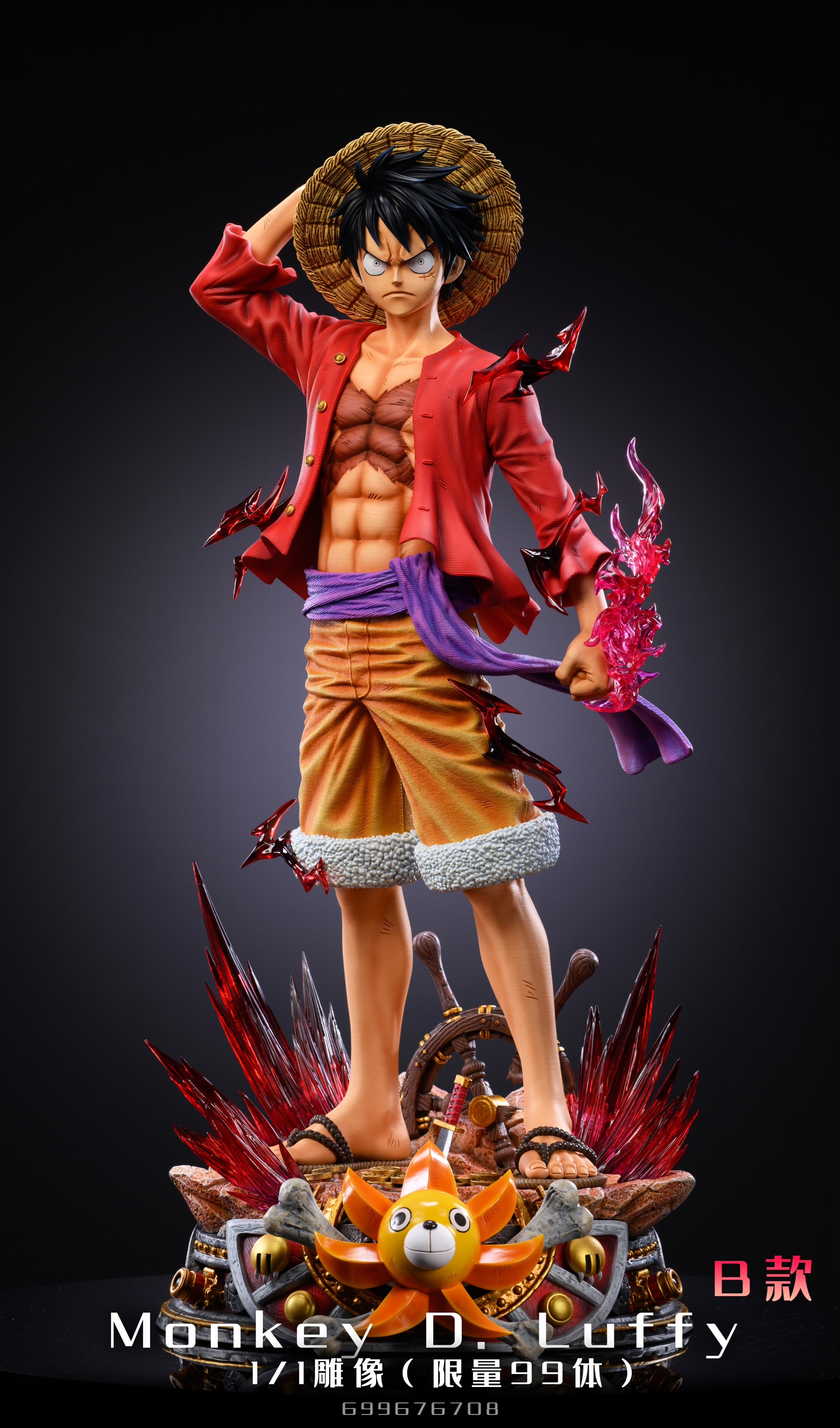 One Piece LX Studio Monkey D. Luffy Life Size – ClubHouse Statues