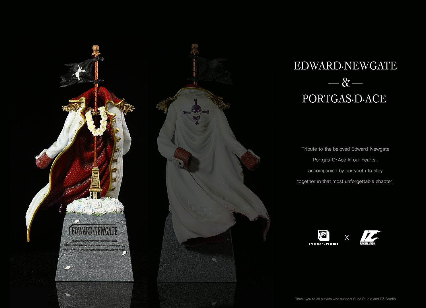 One Piece Cube x PZ Studio Tomb of Whitebeard x Ace – ClubHouse