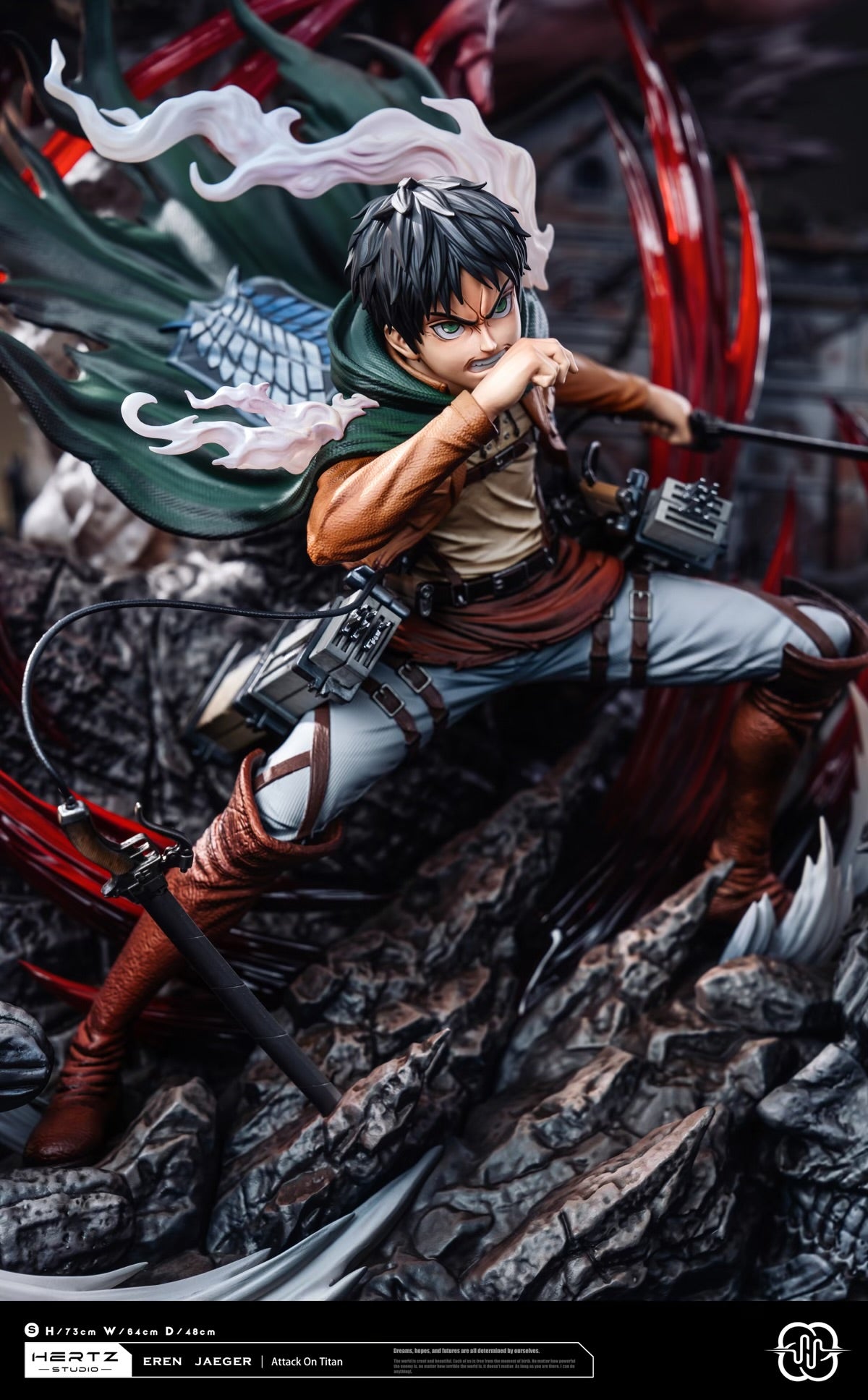 Attack on Titan Hertz Studio Eren Jaeger – ClubHouse Statues