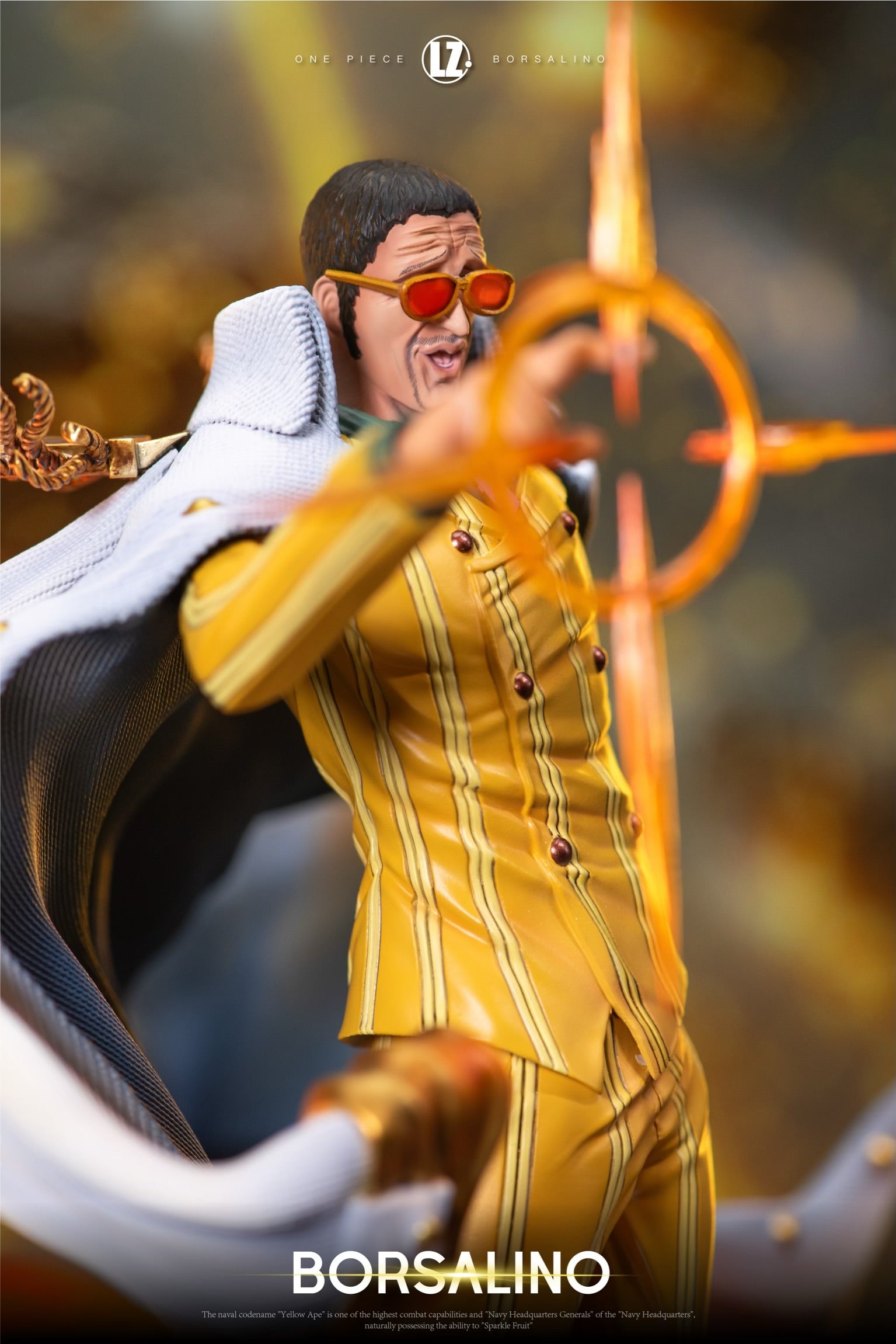 One Piece LZ Studio Borsalino Kizaru Resin Statue One Piece LZ Studio Borsalino Kizaru Resin Statue