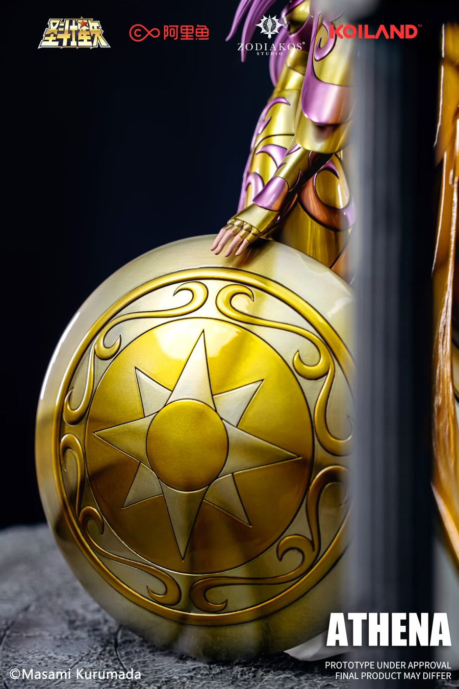 Saint Seiya Zodiakos Studio Athena Licensed Resin Statue