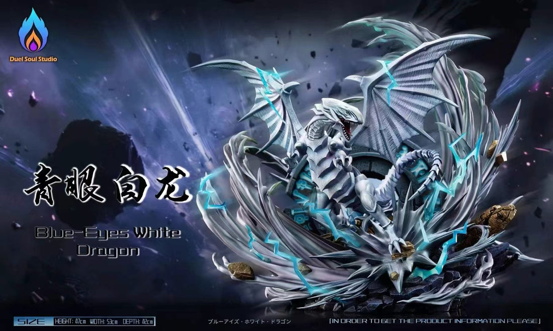 Yu-Gi-Oh! Duel Soul Studio The Summoning of Blue Eyes Spirit Dragon Resin Statue