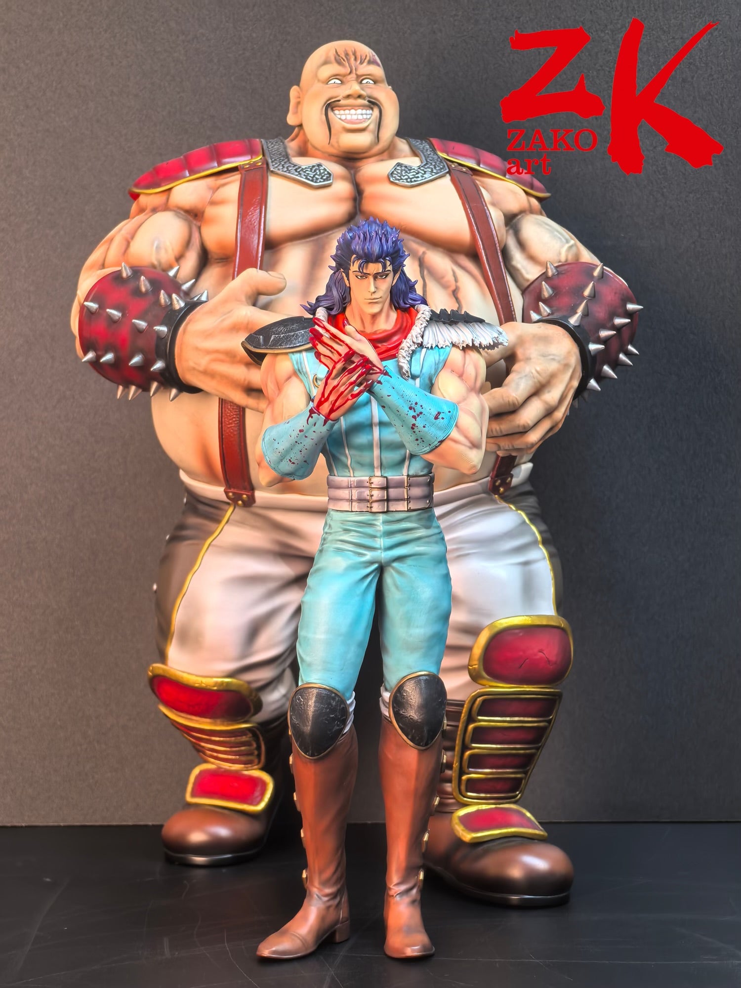 記念グッズ hokoukou Fist of the North Star ZAKO Art Studio Rei Resin Statue