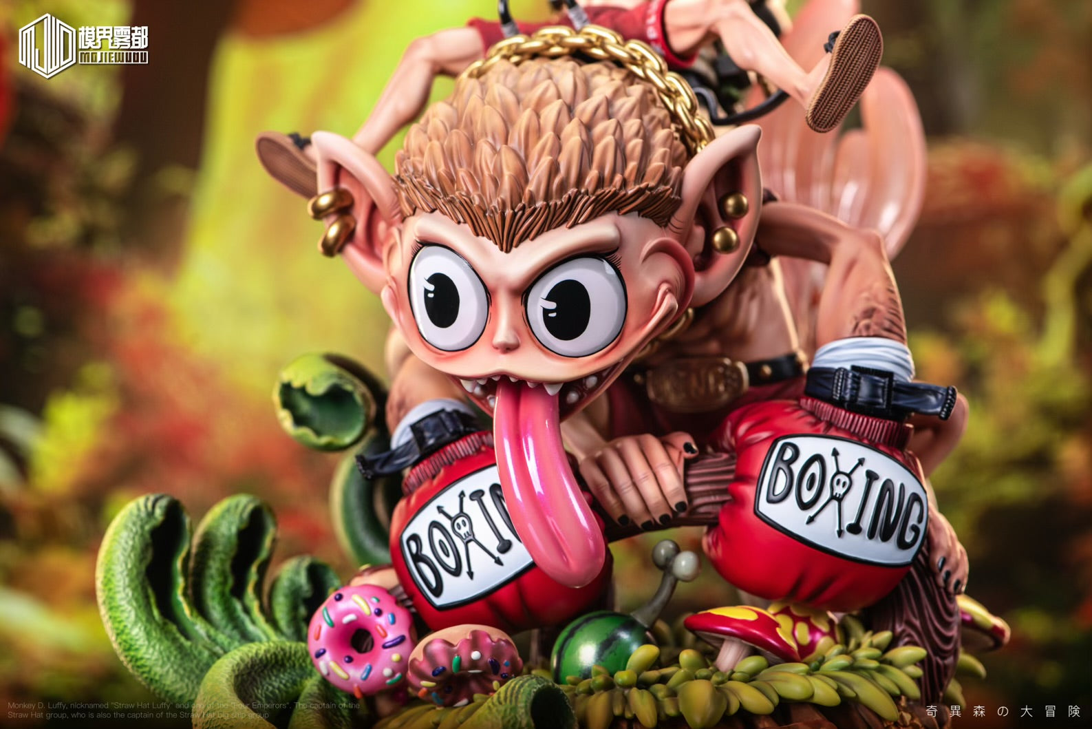 One Piece MJWD Studio Monkey D Luffy Resin Statue – ClubHouse Statues