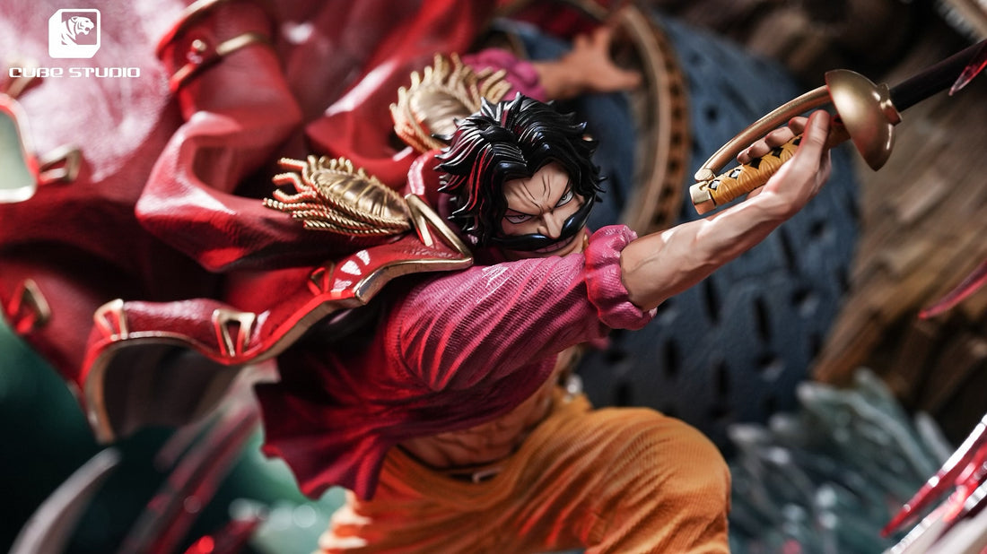 One Piece Cube Studio Gol D Roger Resin Statue