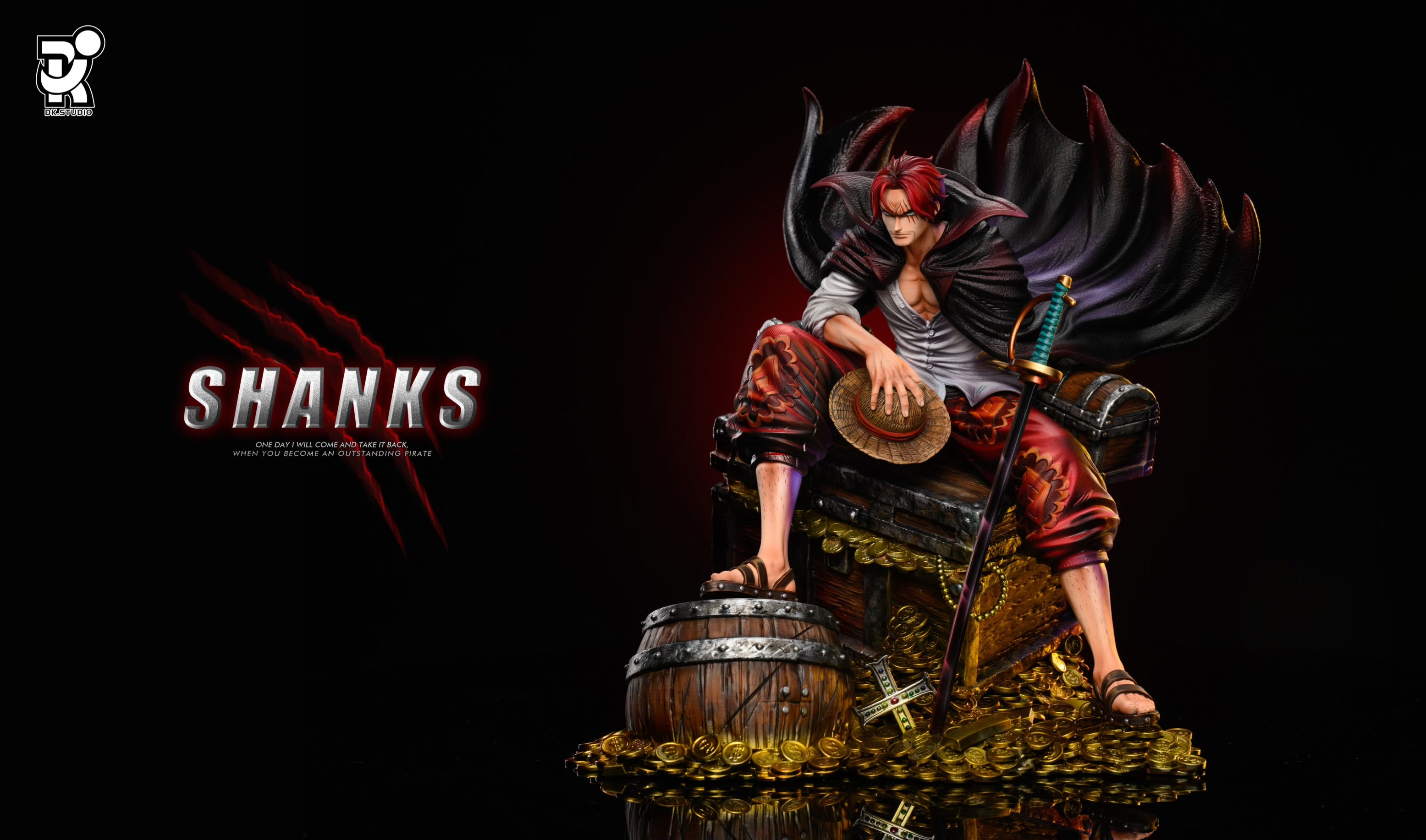 One Piece UNO x DK Studio Shanks – ClubHouse Statues