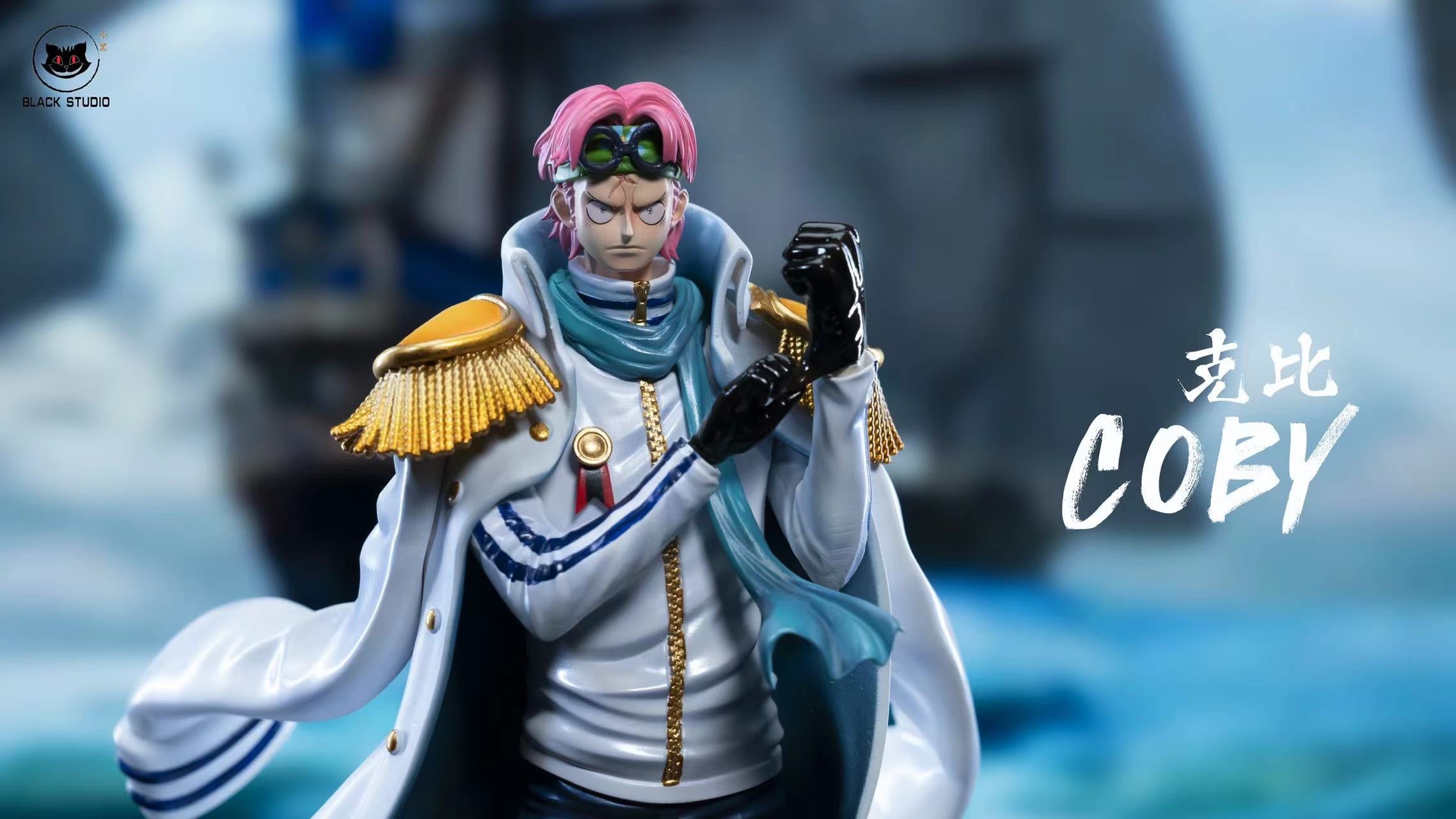 One Piece Black Studio Helmeppo x Coby Resin Statue – ClubHouse