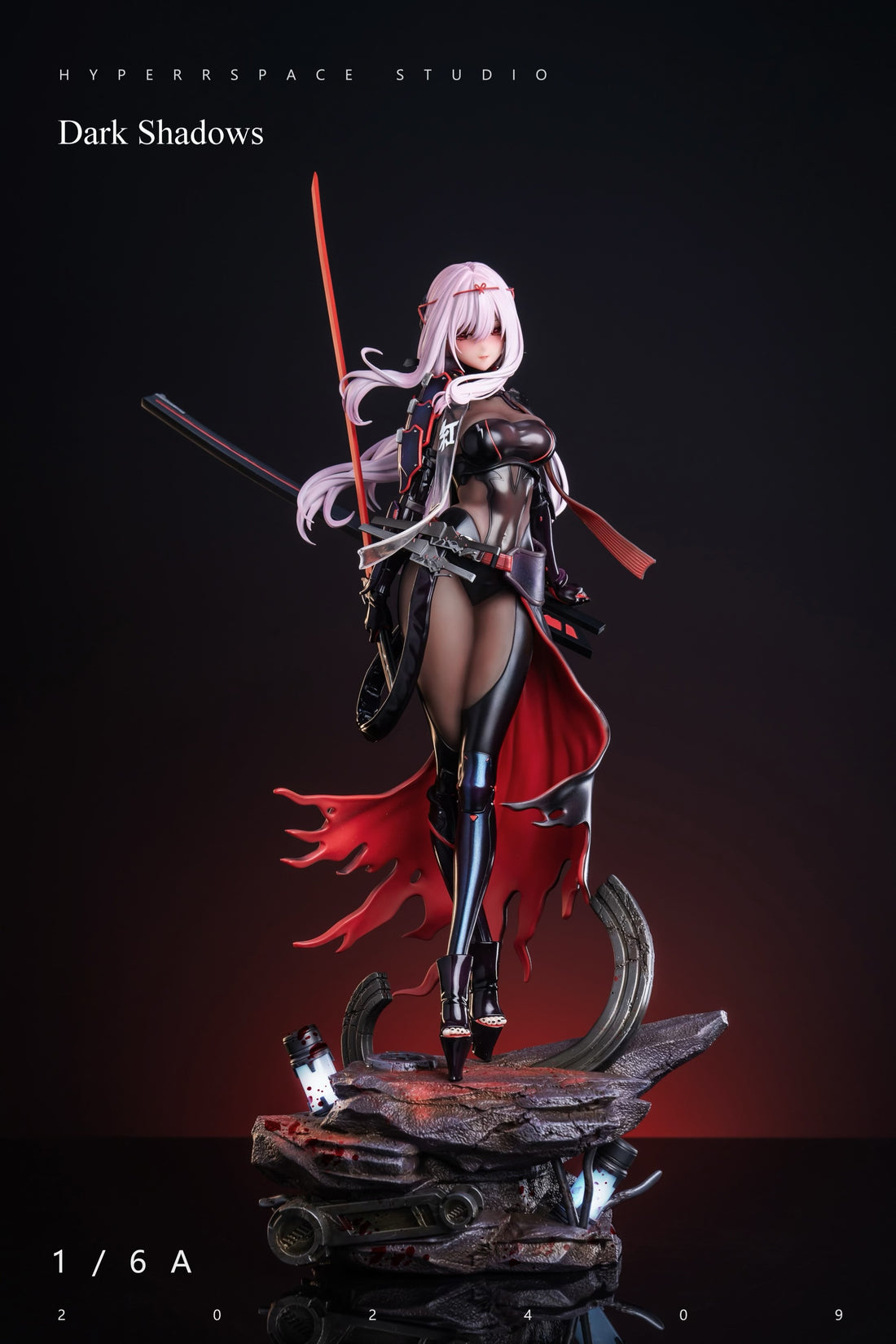 Dark Shadows Hyperspace Studio Scarlet Resin Statue