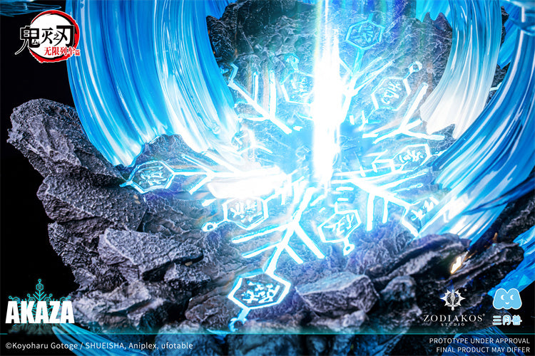 Demon Slayer Zodiakos Studio Akaza Licensed Resin Statue