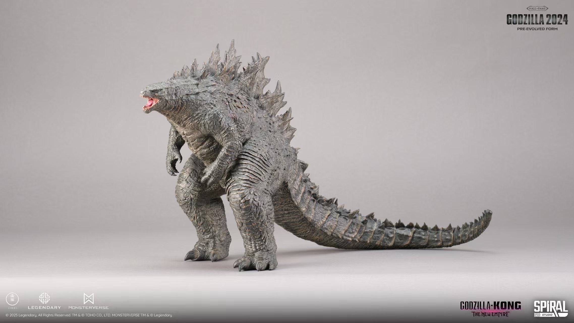 Godzilla Spiral Studio Pre-Evolved Form Godzilla Licensed PVC