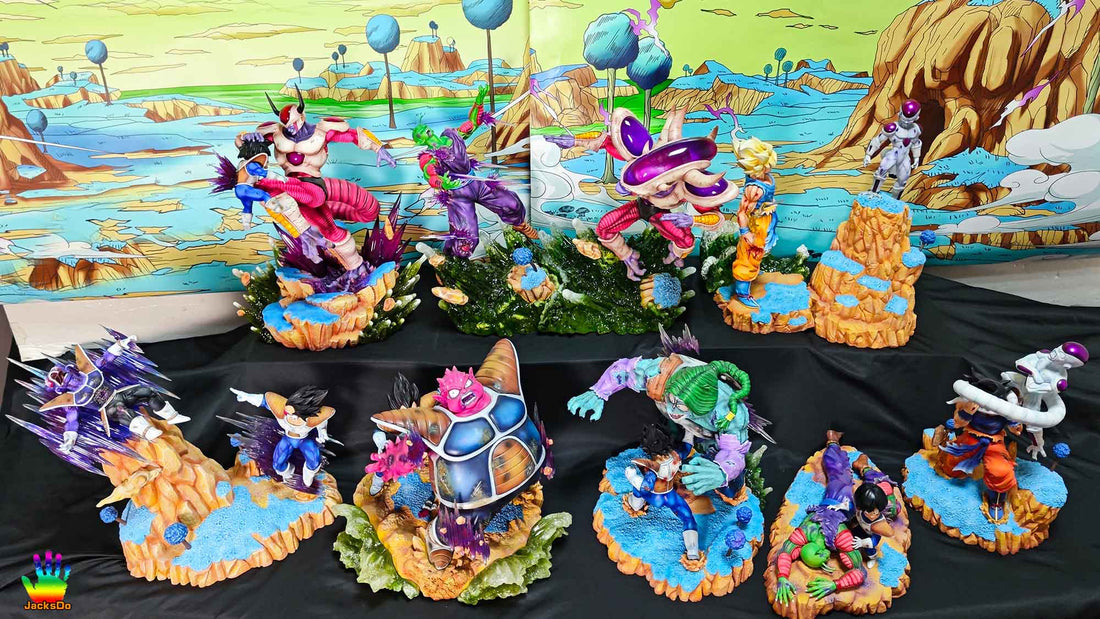 Dragon Ball JacksDo Studio DBZ Namek Battle Series Resin Statue