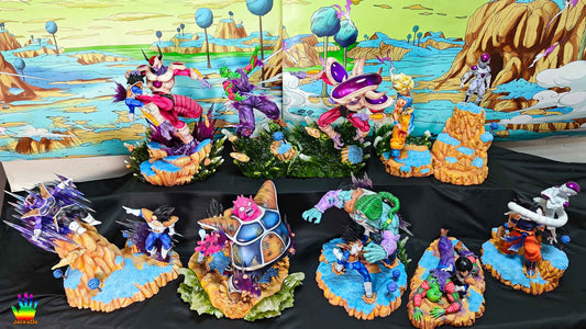 Dragon Ball JacksDo Studio DBZ Namek Battle Series Resin Statue - China Stock