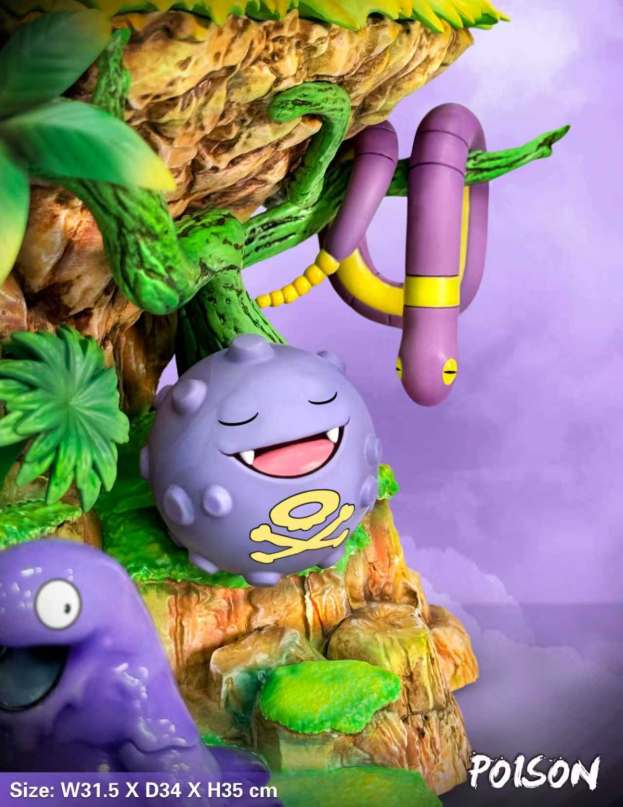 Pokemon EGG Studio Poison Type Group – ClubHouse Statues