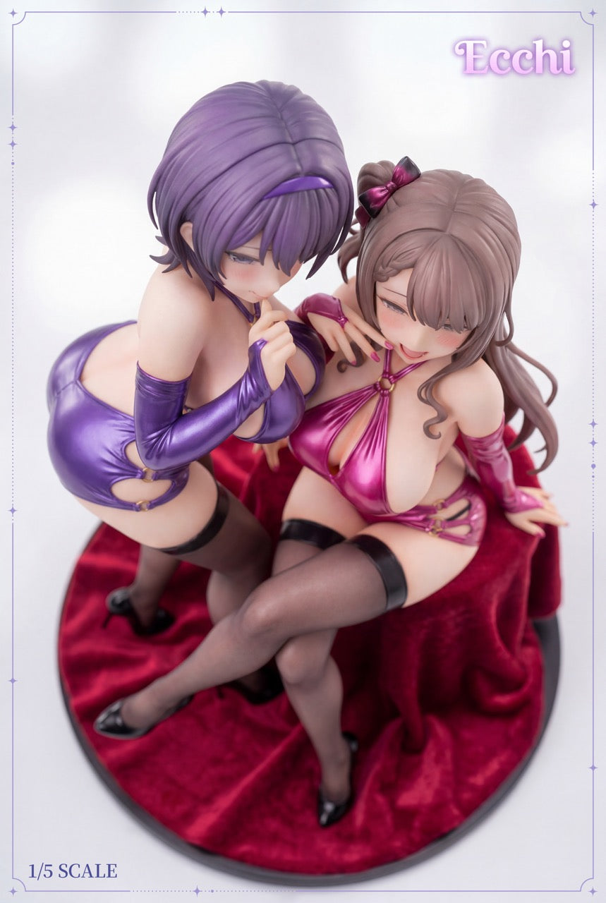 Kegareboshi no Kakeratachi Ecchi Studio Asaba Ibuki x Shirosaki Koharu