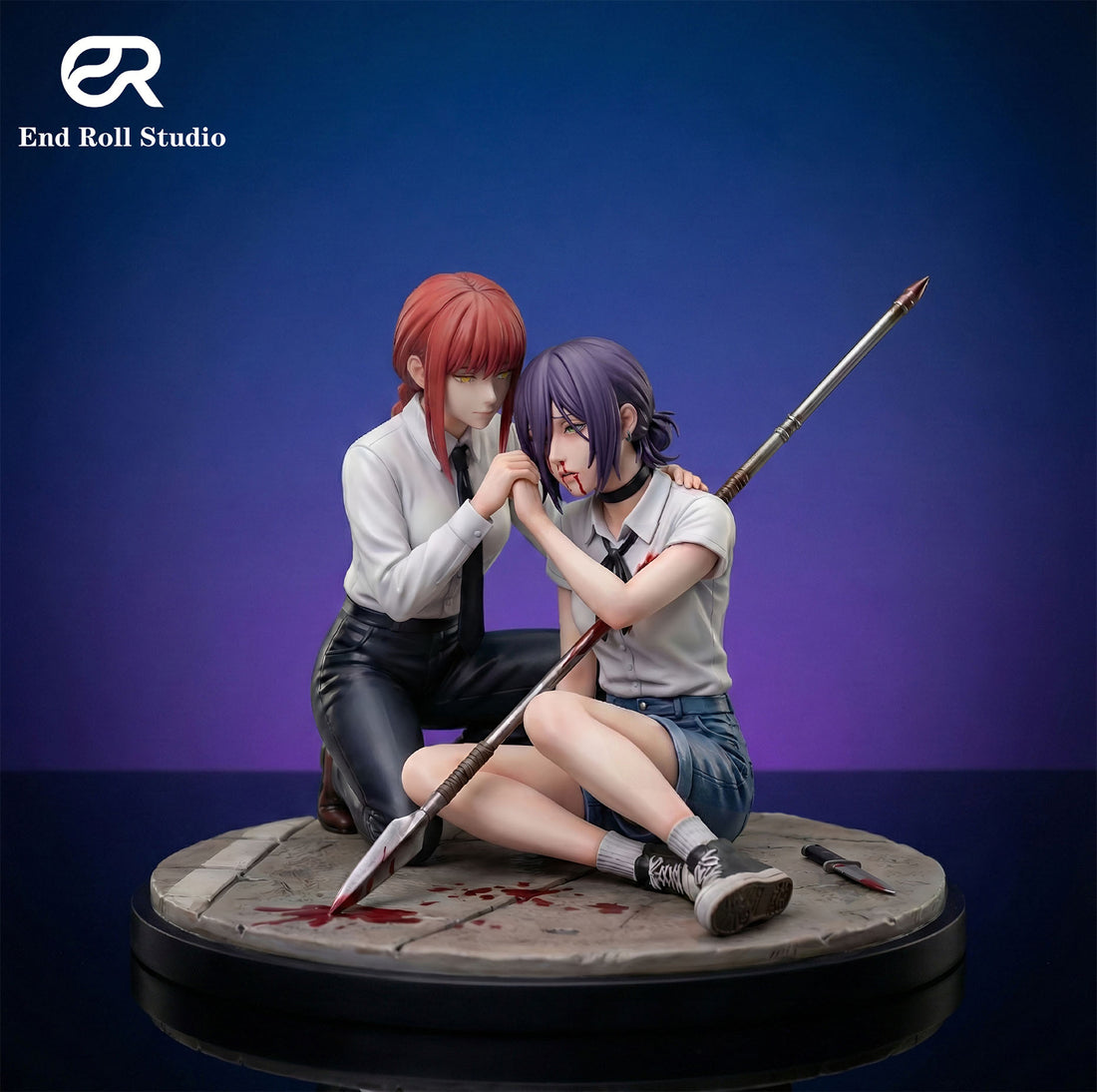 Chainsaw Man End Roll Studio Makima x Reze Resin Statue