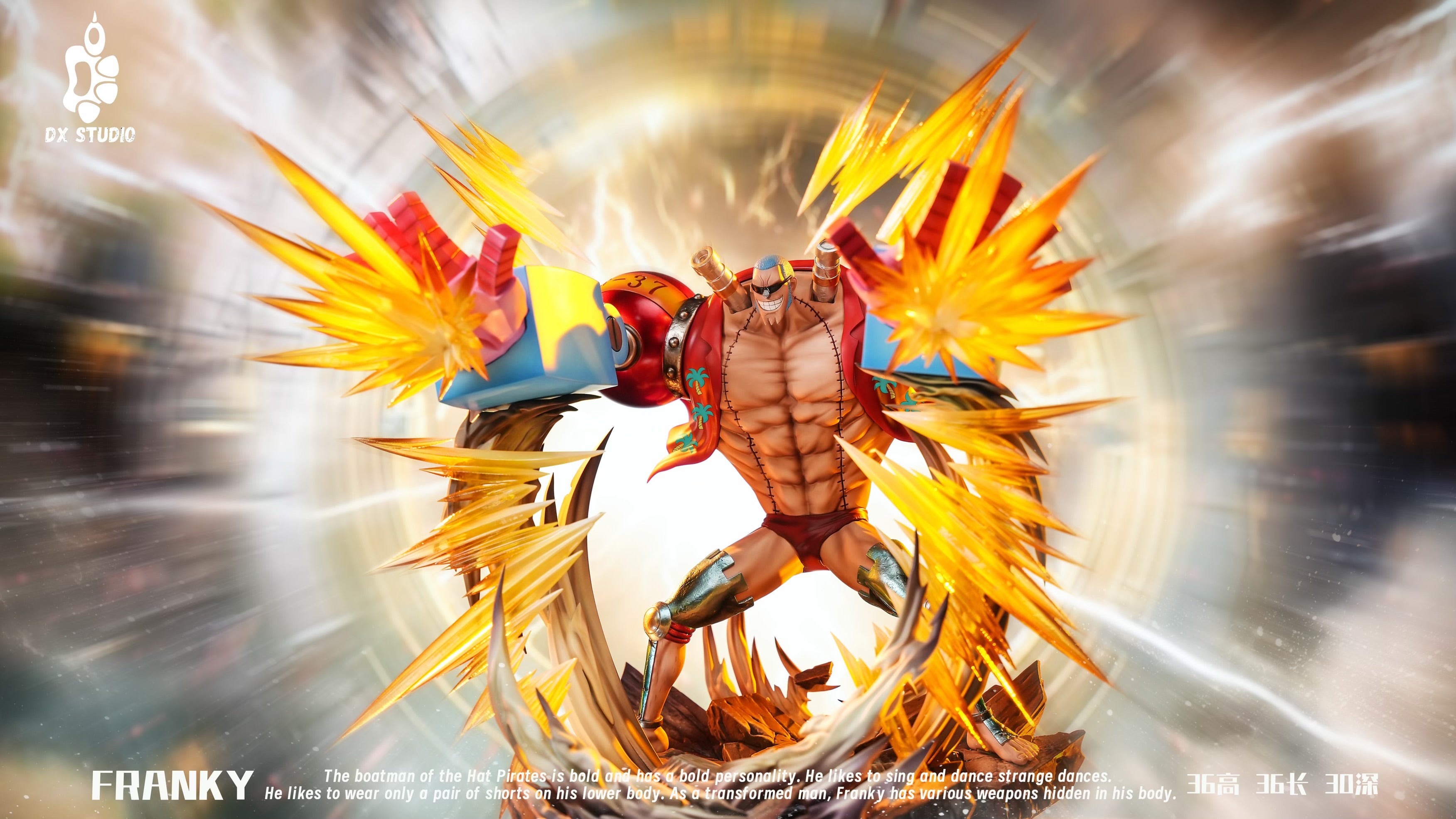 One Piece DX Studio Franky – ClubHouse Statues