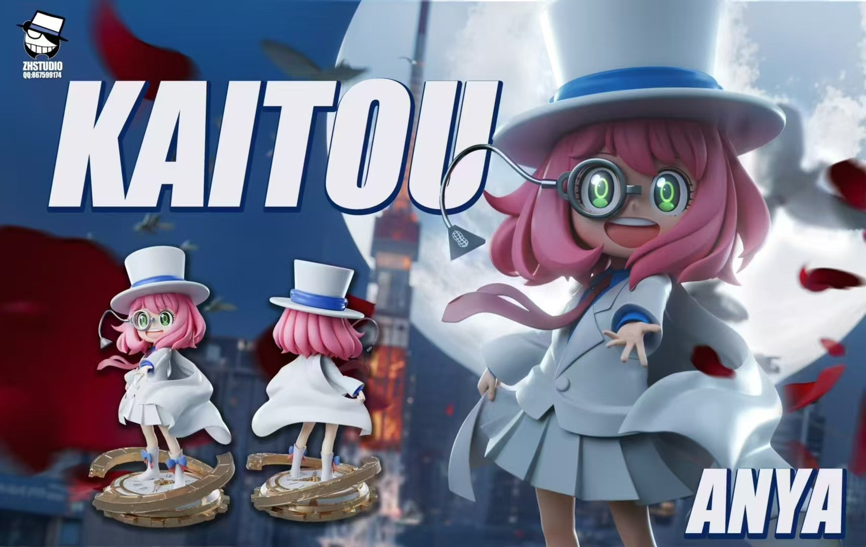 Spy x Family ZH Studio Anya Forger COS Kaito Kuroba – ClubHouse