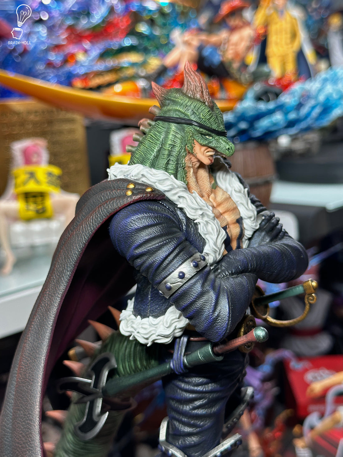 One Piece Brain Hole Studio X Drake Beast Form Resin Statue