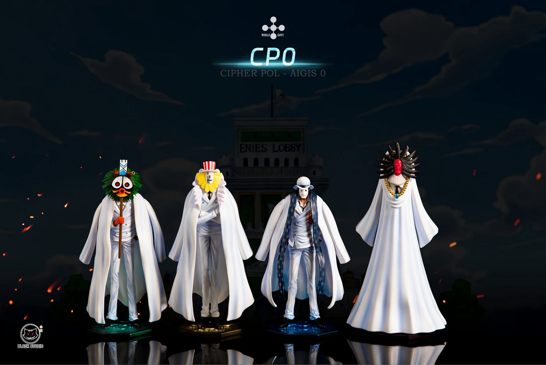 One Piece Black Studio Guernica x Yosaku x Gismonda x Maha Resin Statue