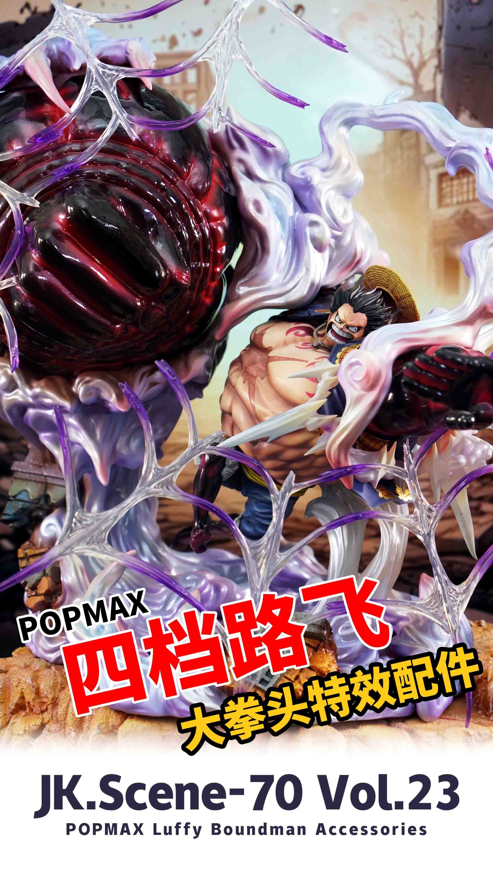 One Piece JacksDo Studio Luffy Boundman Accessories Resin