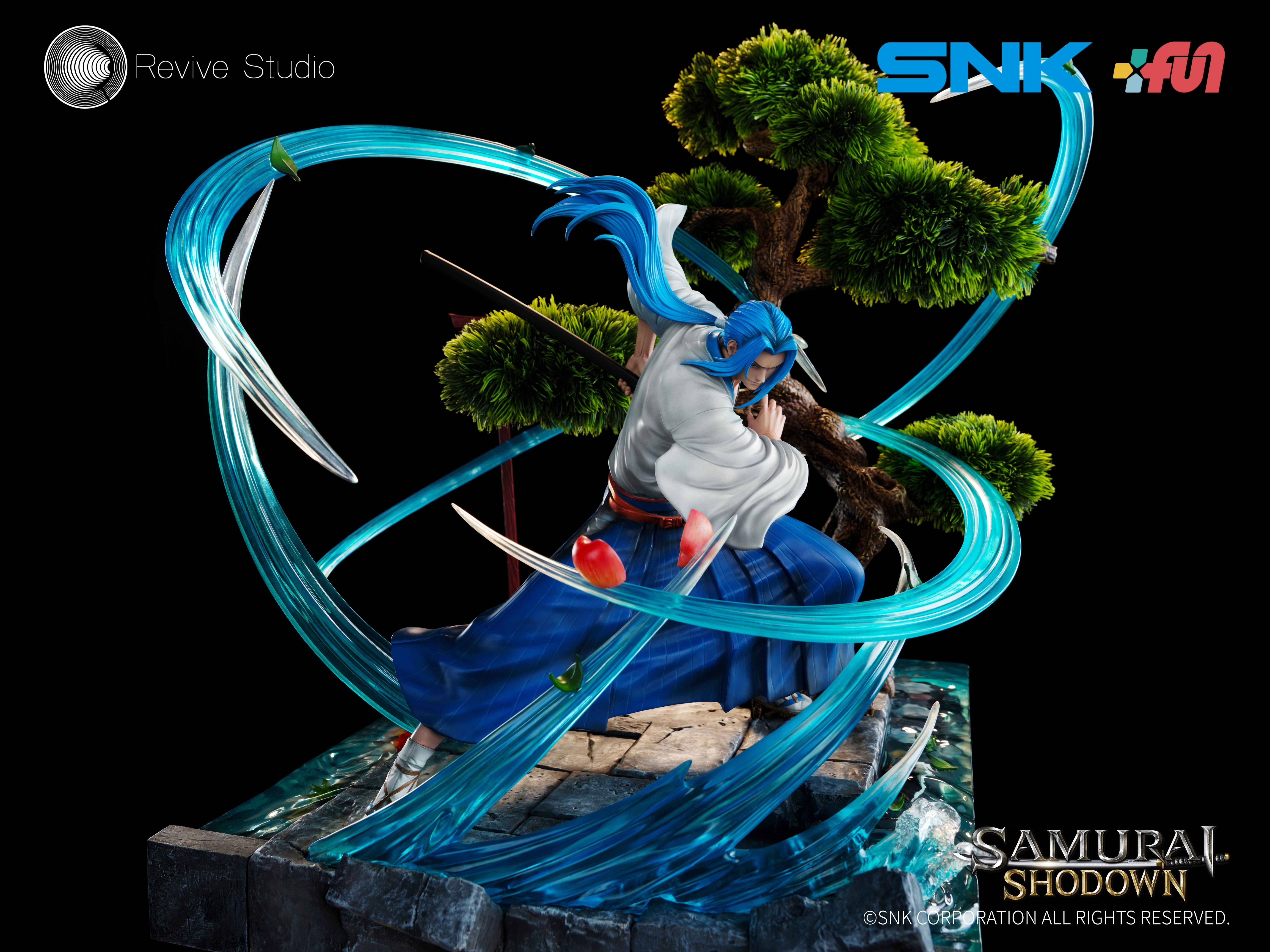 Samurai Shodown Revive Studio Ukyo Tachibana Licensed Resin Statue