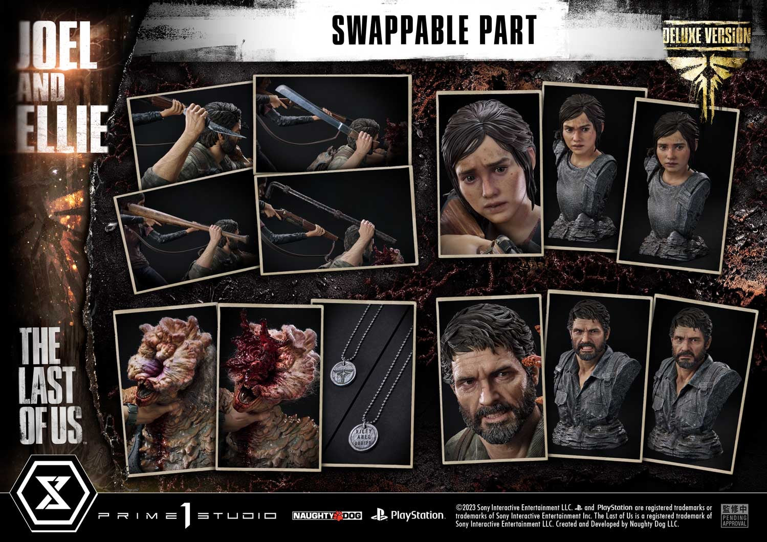 The Last of Us Prime 1 Studio Joel & Ellie Licensed Resin The Last of Us Prime 1 Studio Joel & Ellie Licensed Resin
