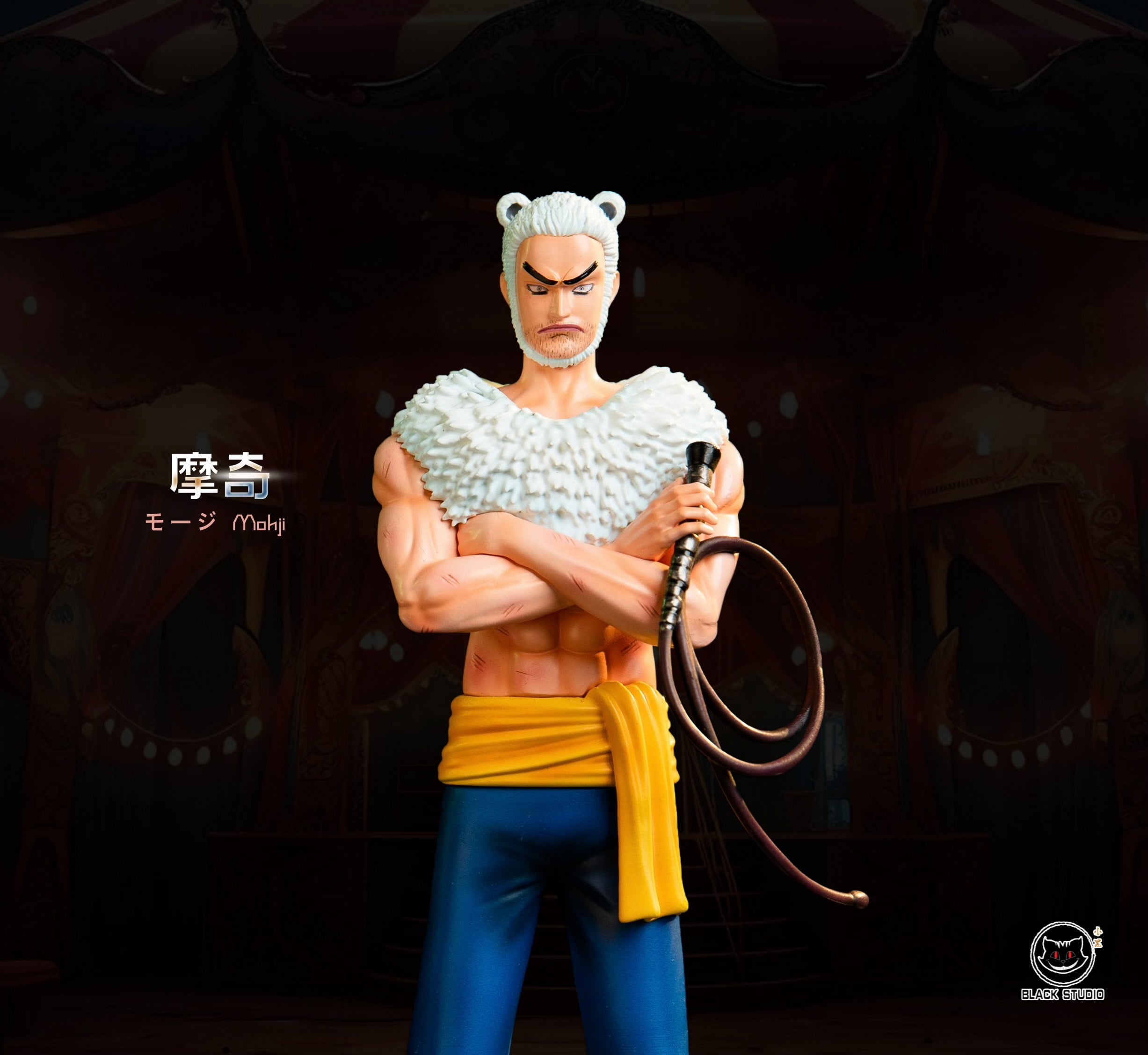 One Piece Black Studio Mohji x Cabaji Buggy Pirates Series Resin