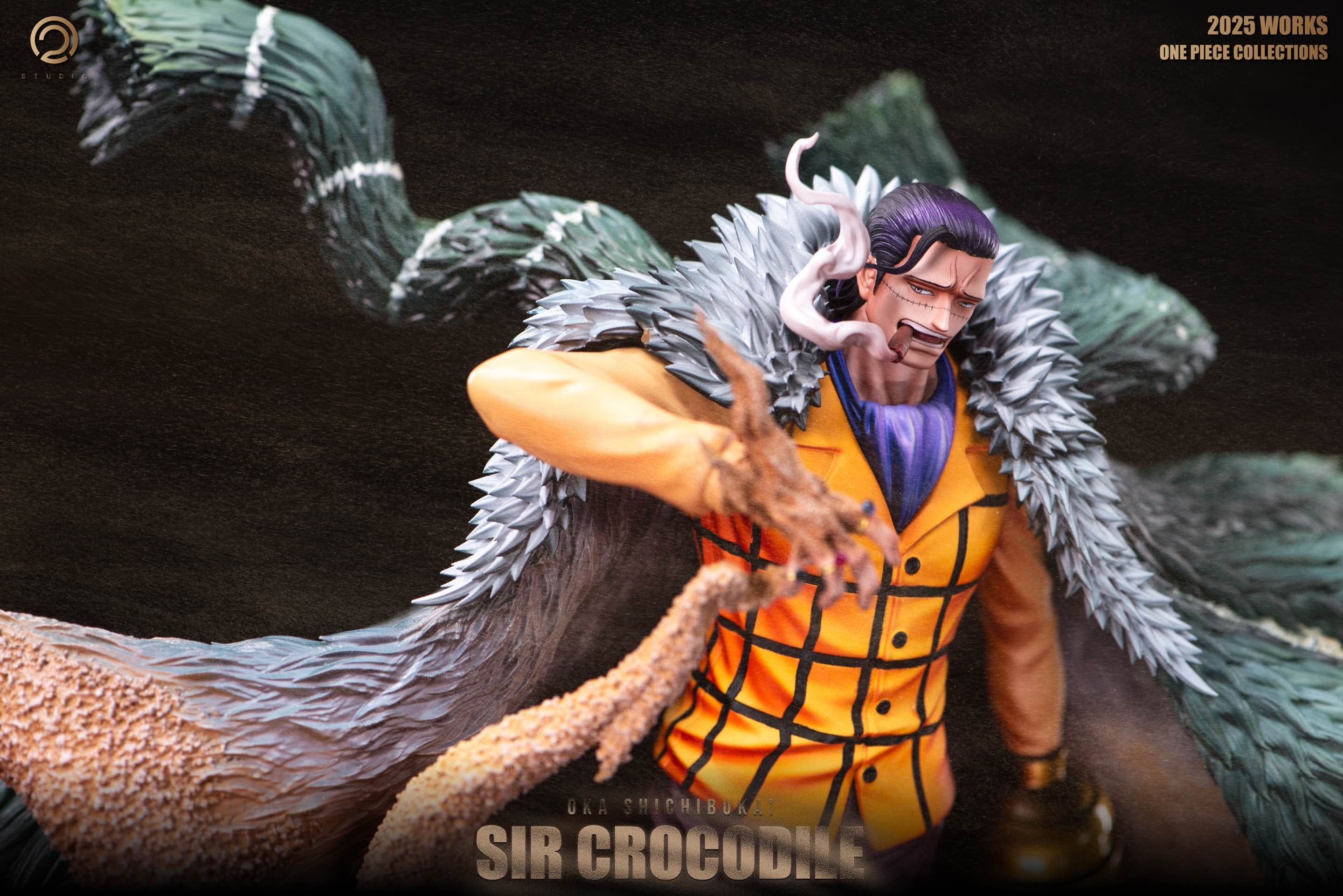 紫虎⁠✧C2ーSTUDIOクロコダイル One Piece C2 Studio Sir Crocodile Resin Statue – ClubHouse
