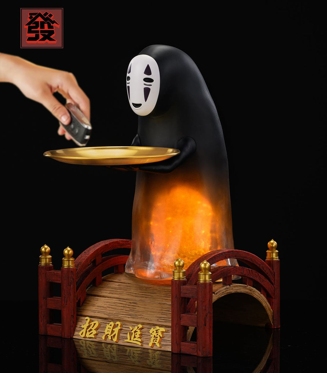 Spirited Away Fa Studio Gold Coin No Face Man Resin Statue