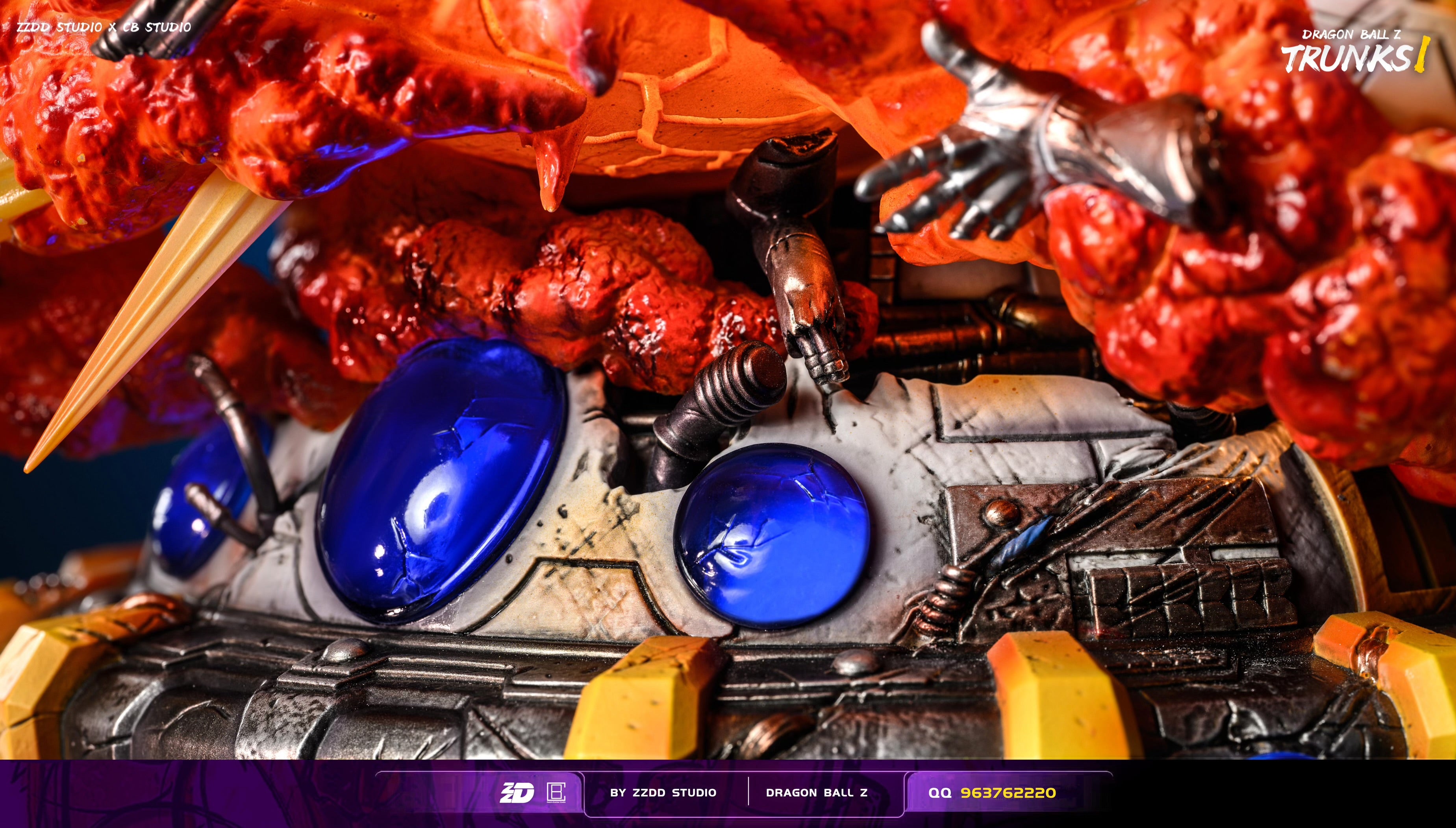 Dragon Ball ZZDD Studio Trunks VS Mecha Frieza Resin Statue