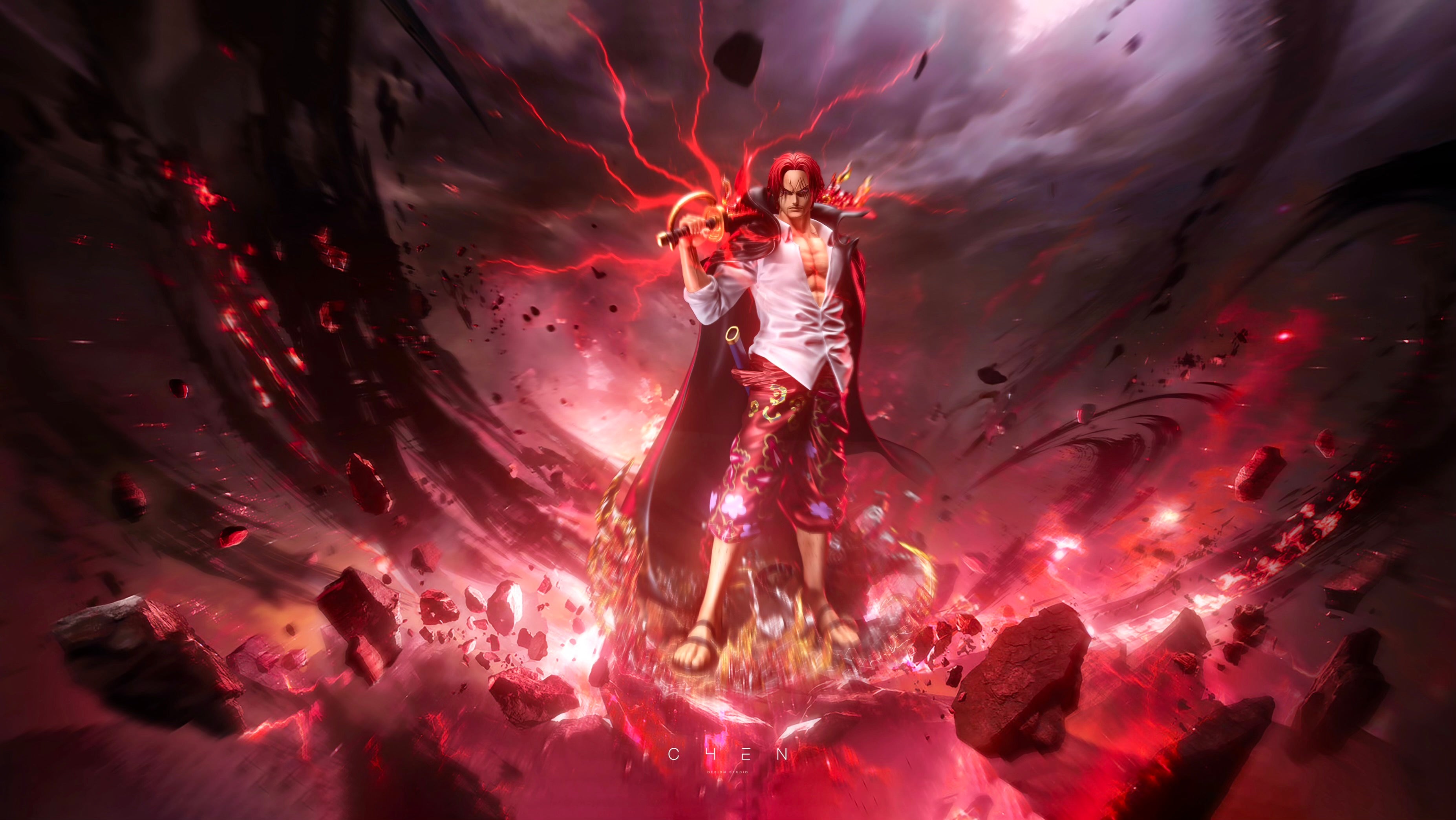 lx studio シャンクス One Piece LX Studio Shanks Resin Statue – ClubHouse Statues