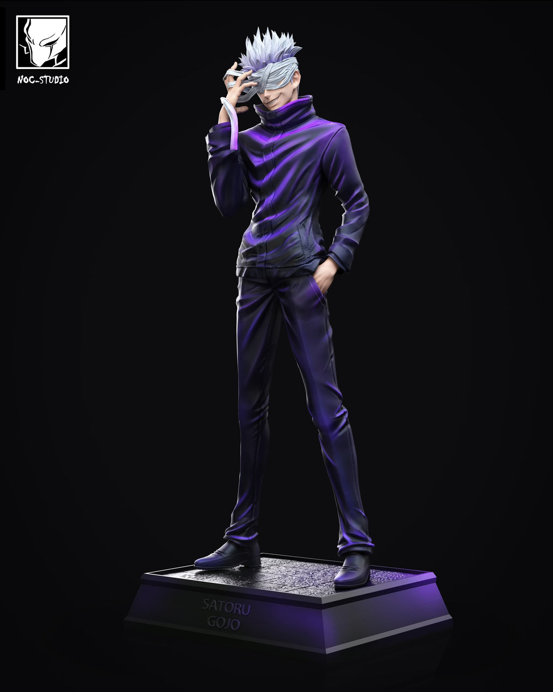 Jujutsu Kaisen Noc Studio Satoru Gojo Resin Statue